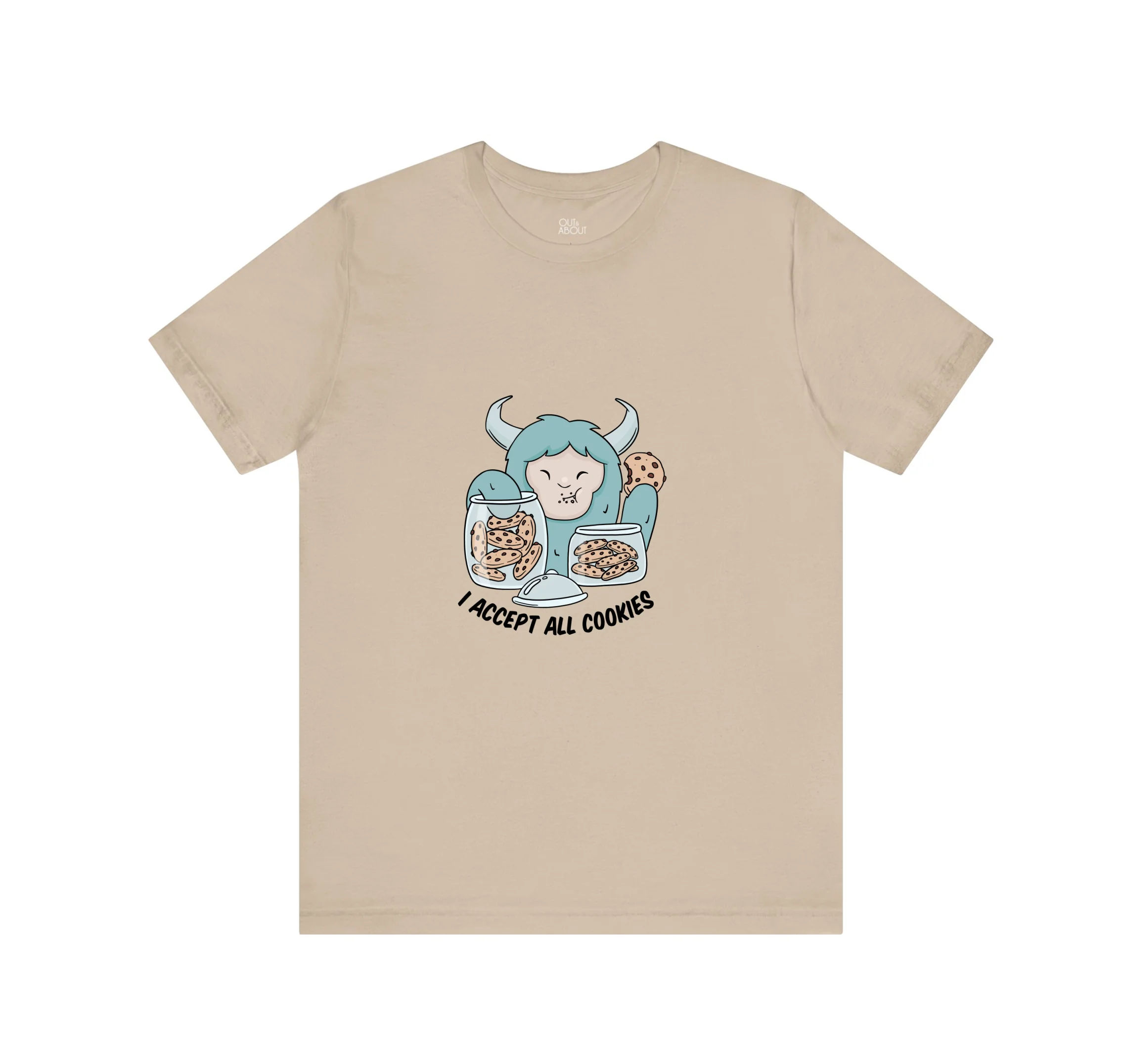 חולצה כל סוגי העוגיות