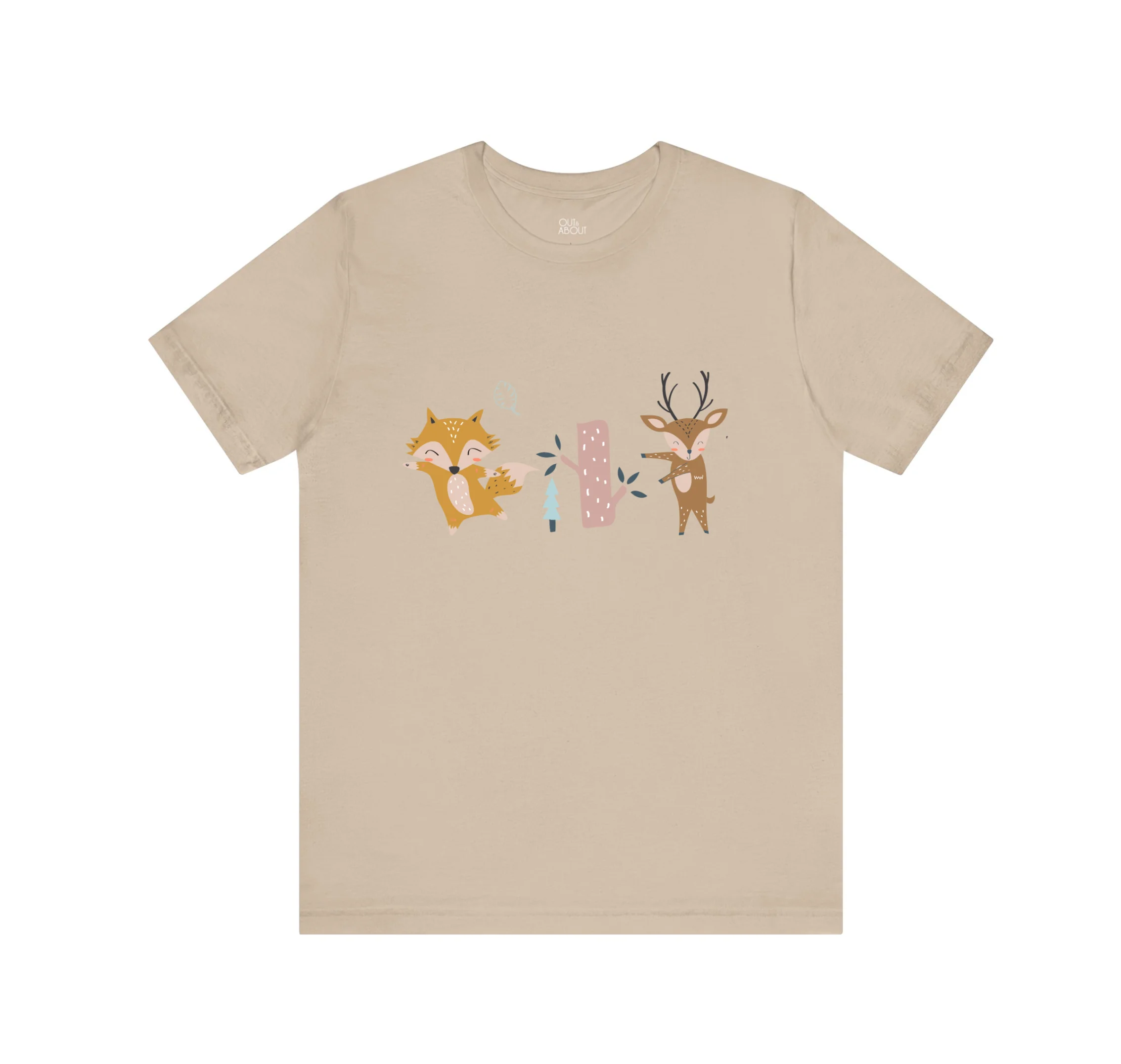 בייסיק טי חיות יער רוקדות