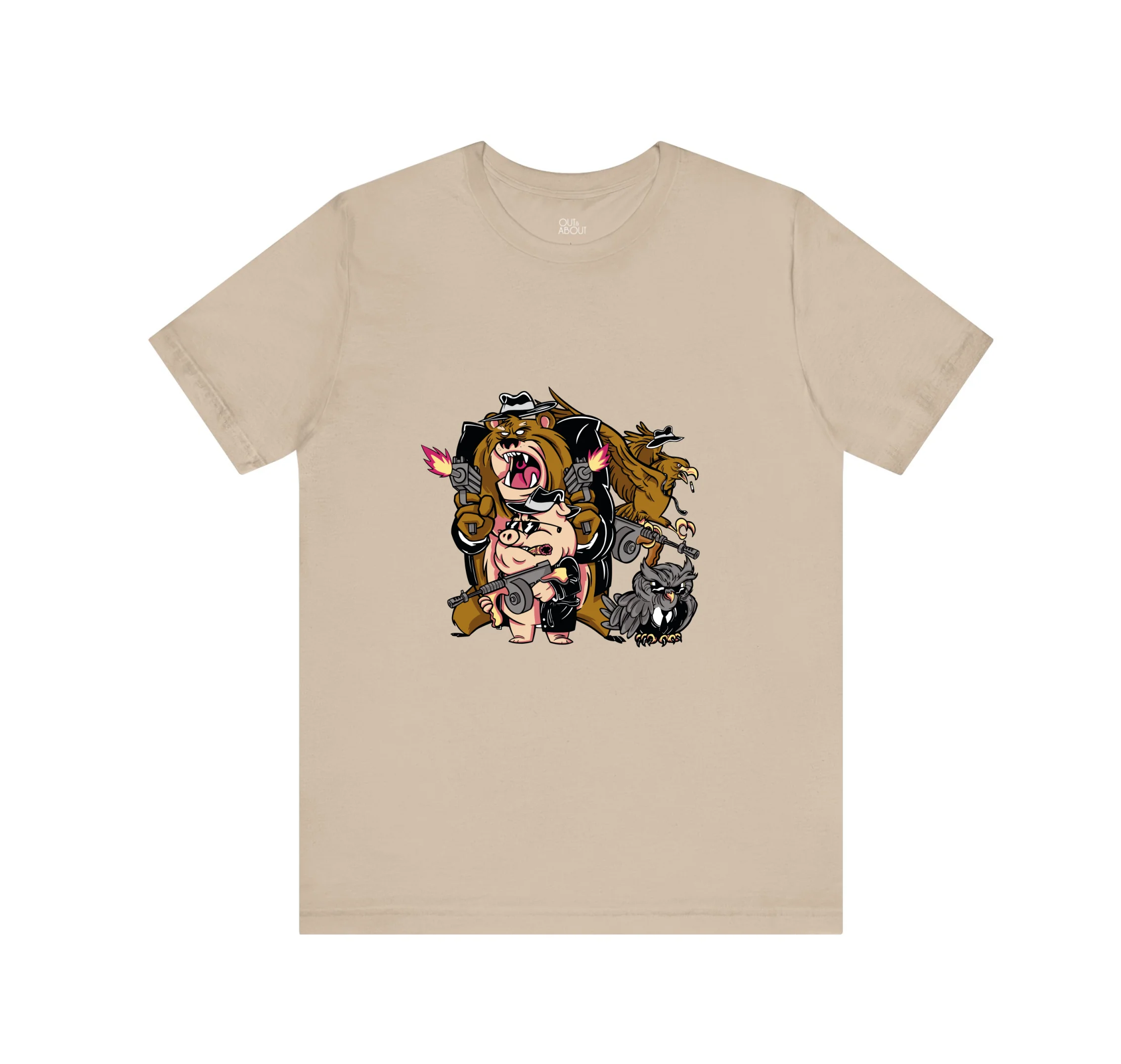 חולצה מאפיה של חיות חולצה מאפיה של חיות