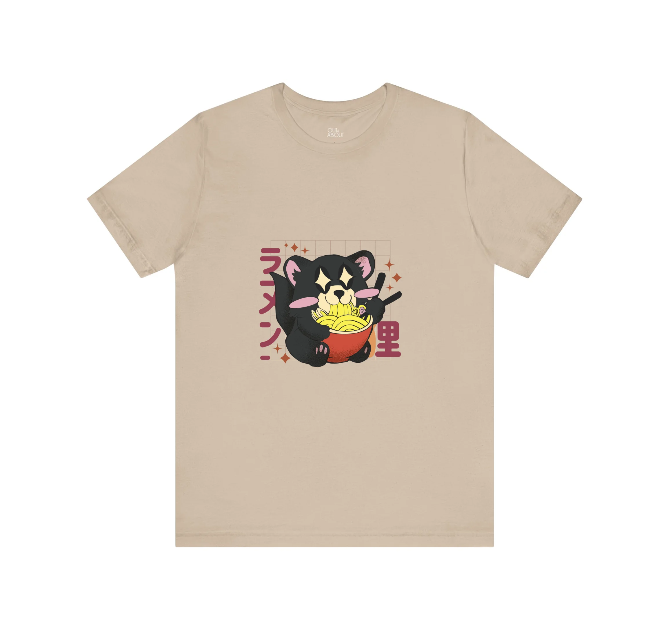 חולצה Kawaii Raccoon Ramen חולצה Kawaii Raccoon Ramen