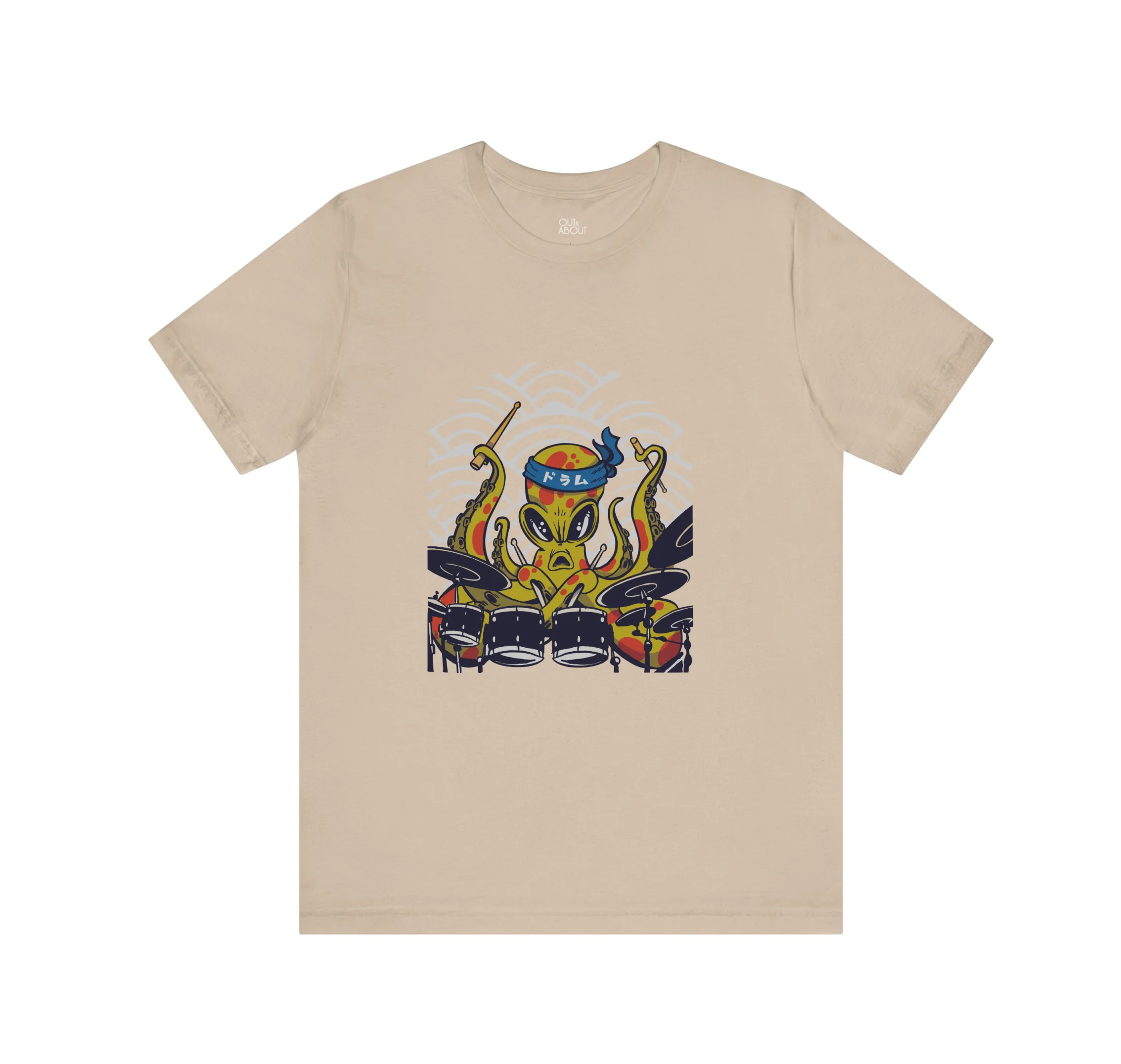 חולצה תמנון מתופף חולצה תמנון מתופף