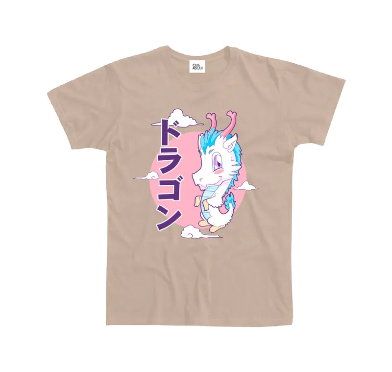 Basic Pink Dragon Tee