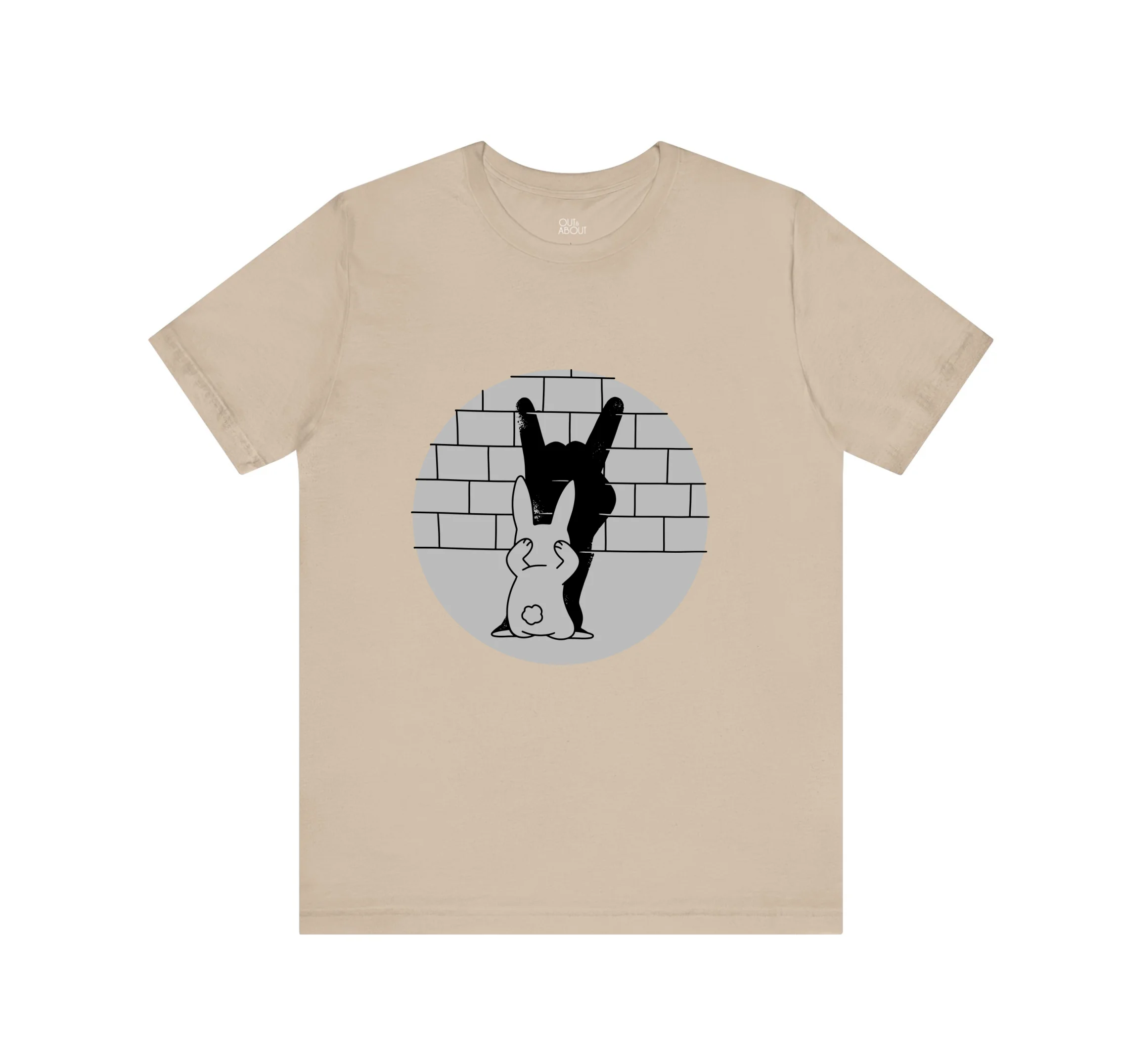 חולצה צללית ארנב חולצה צללית ארנב