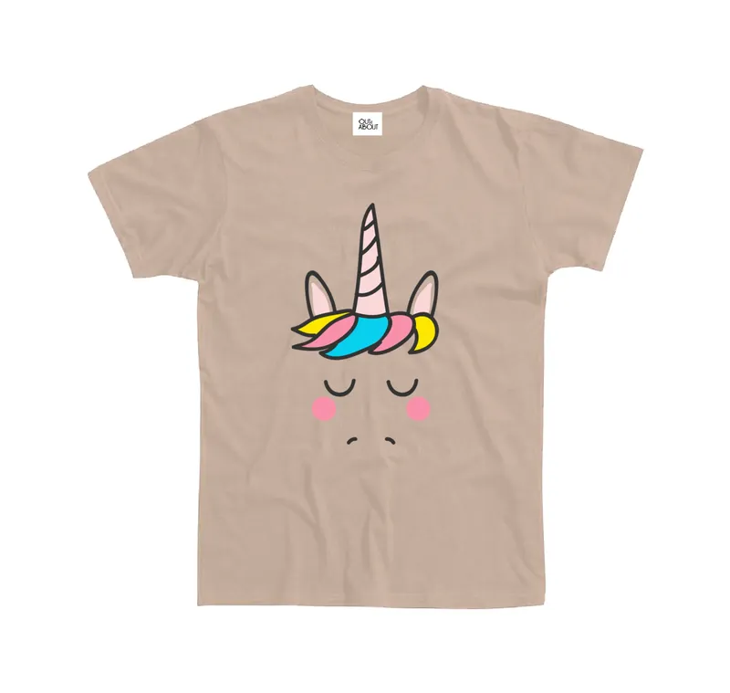 Basic Unicorn Head Tee