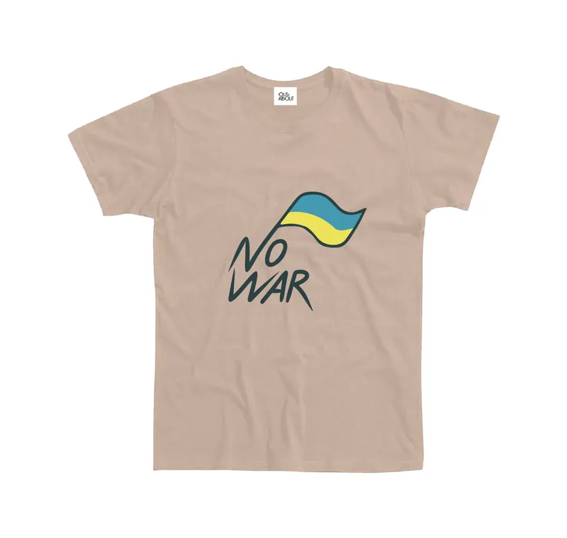 Basic tee no war ukraine