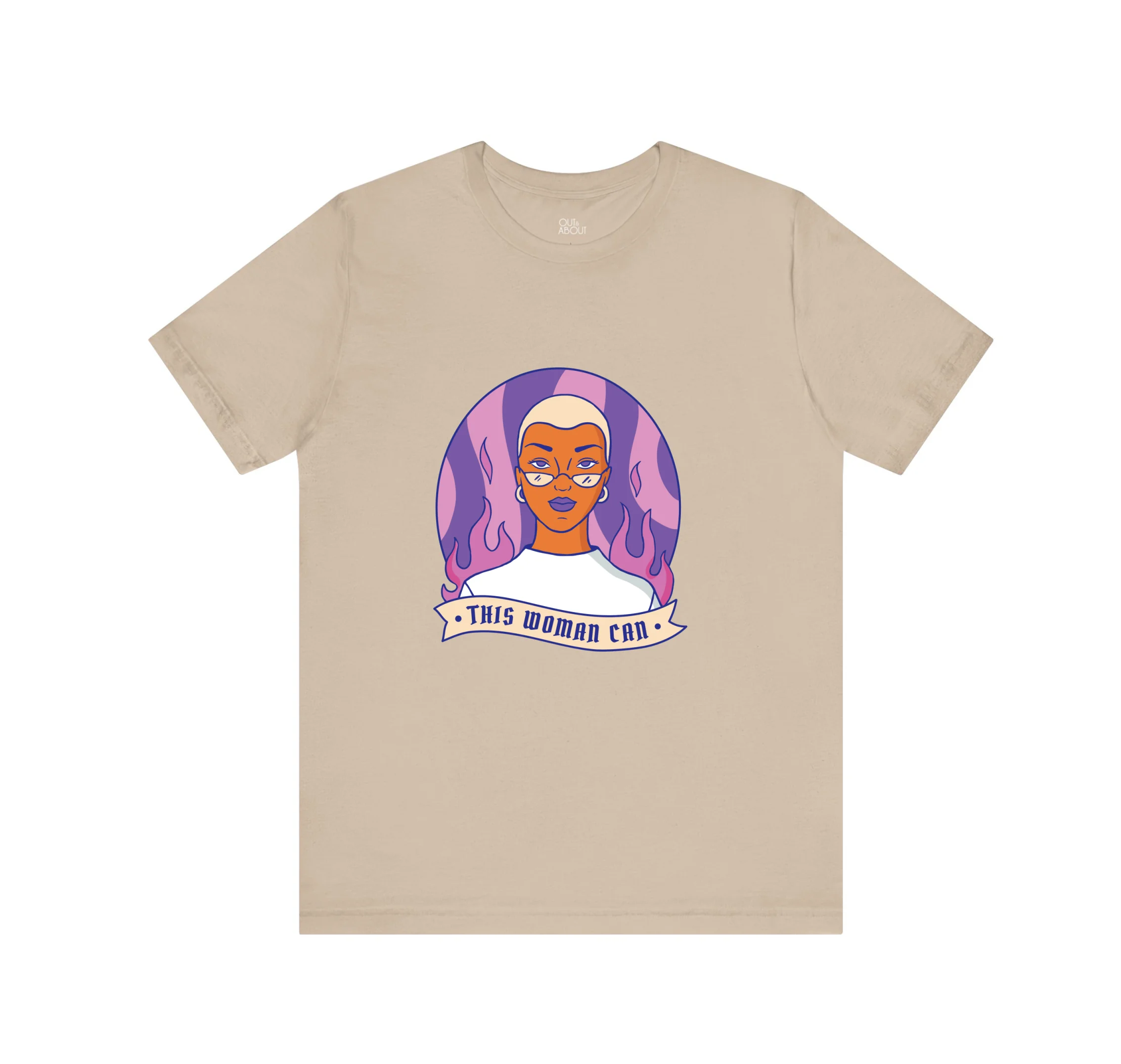 בייסיק טי this woman can