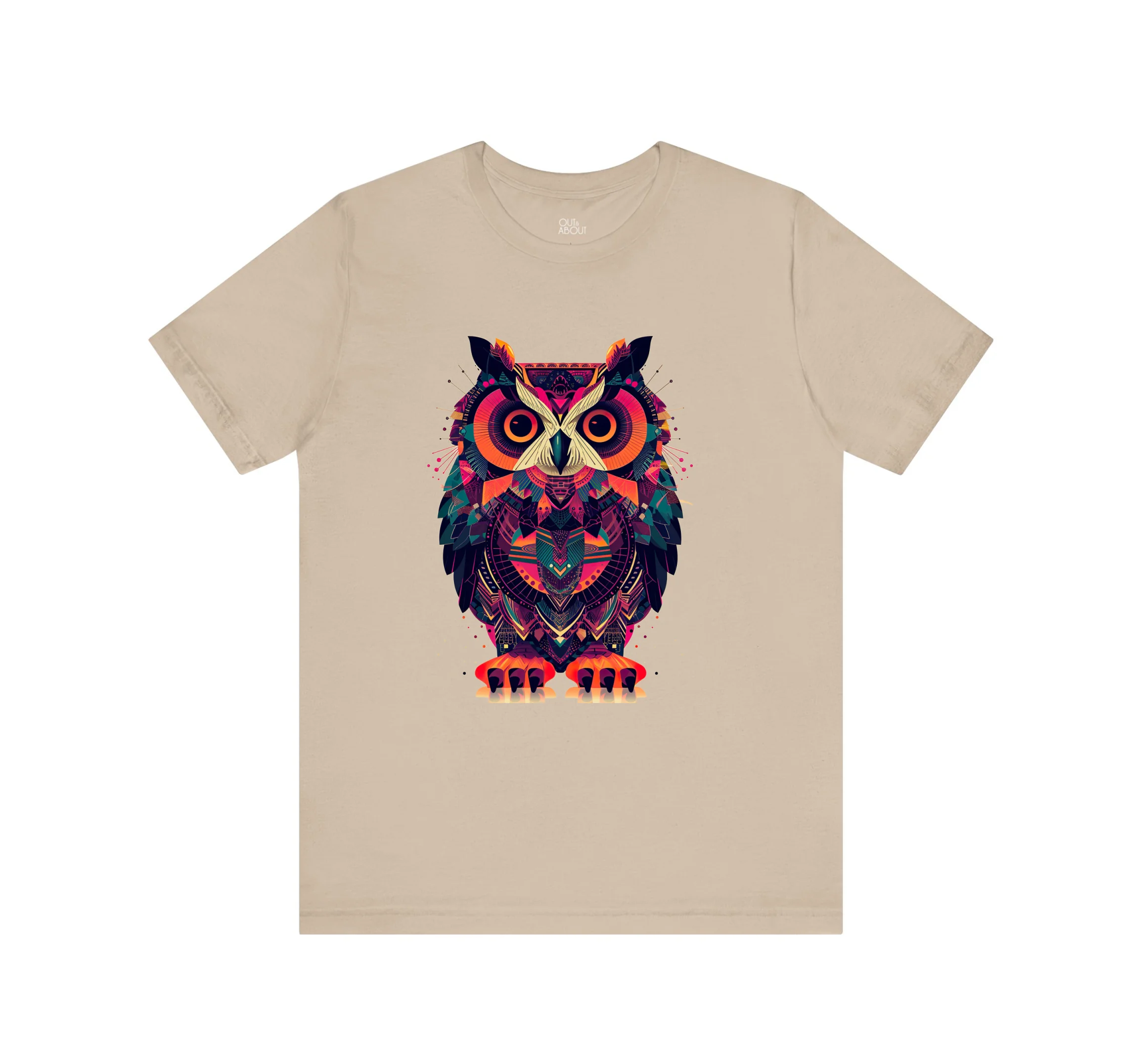 חולצה Triangulated owl 1 חולצה Triangulated owl 1