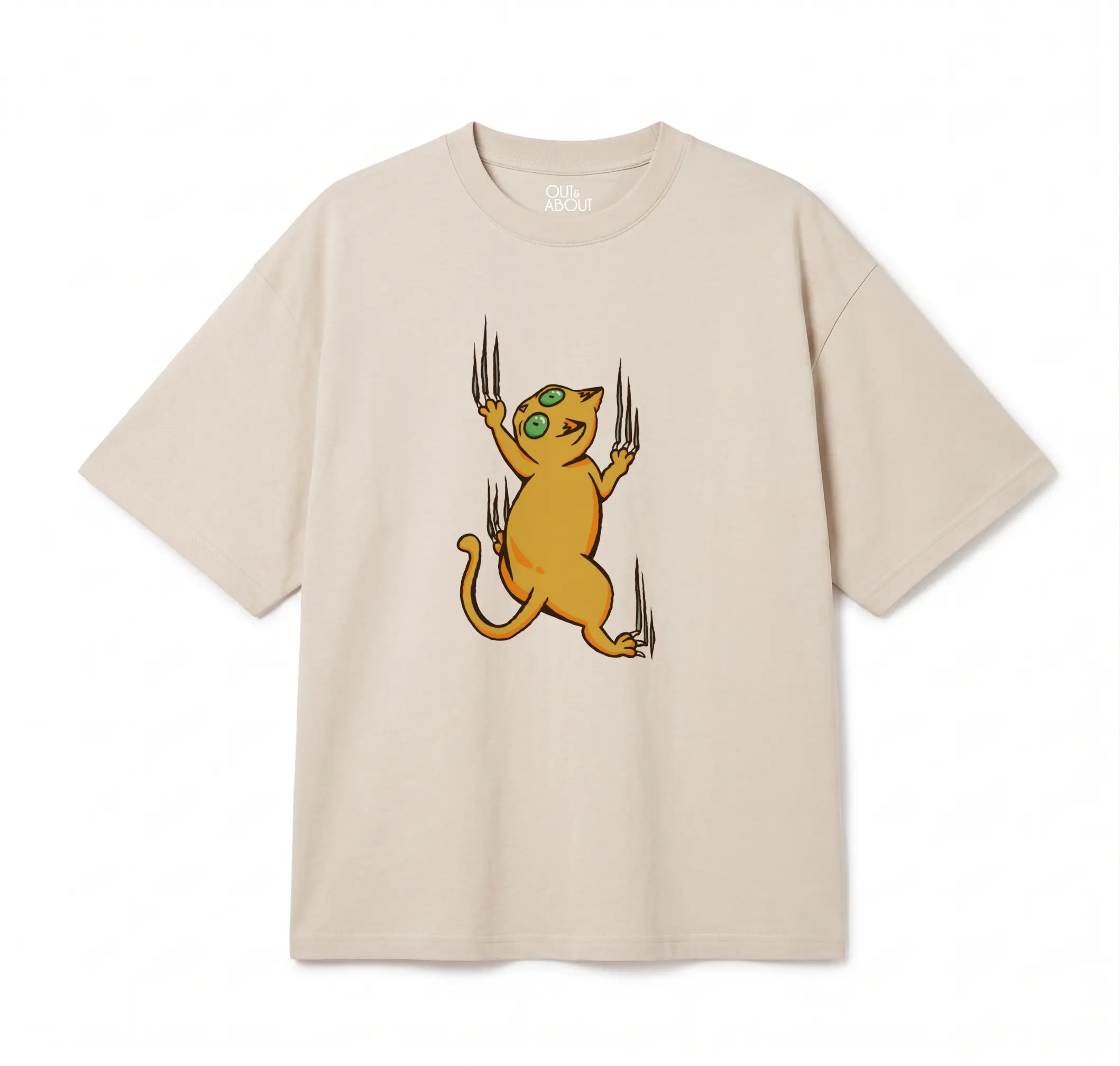חולצת אוברסייז Cat Climber חולצת אוברסייז Cat Climber