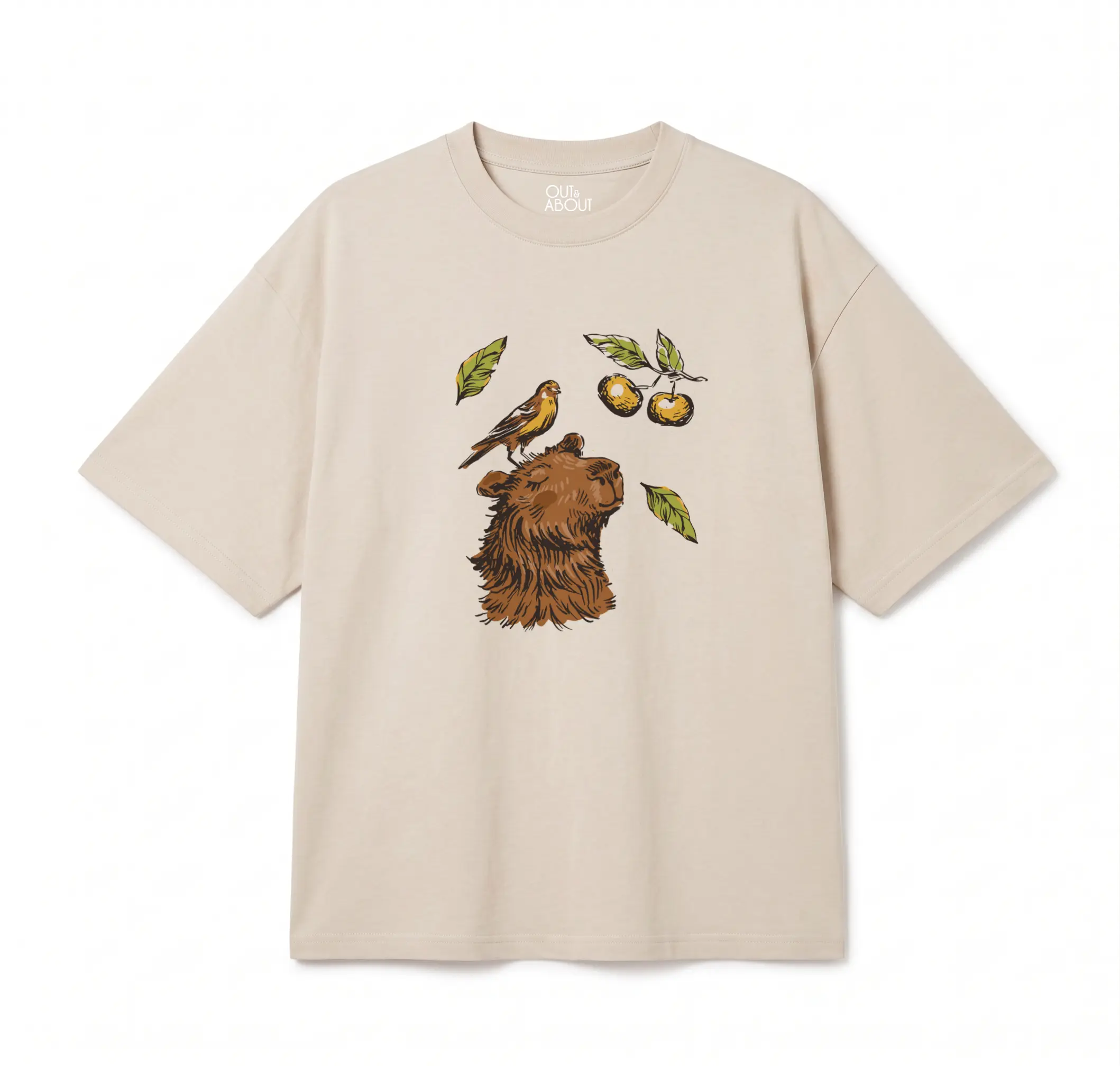 חולצת אוברסייז Capybara חולצת אוברסייז Capybara