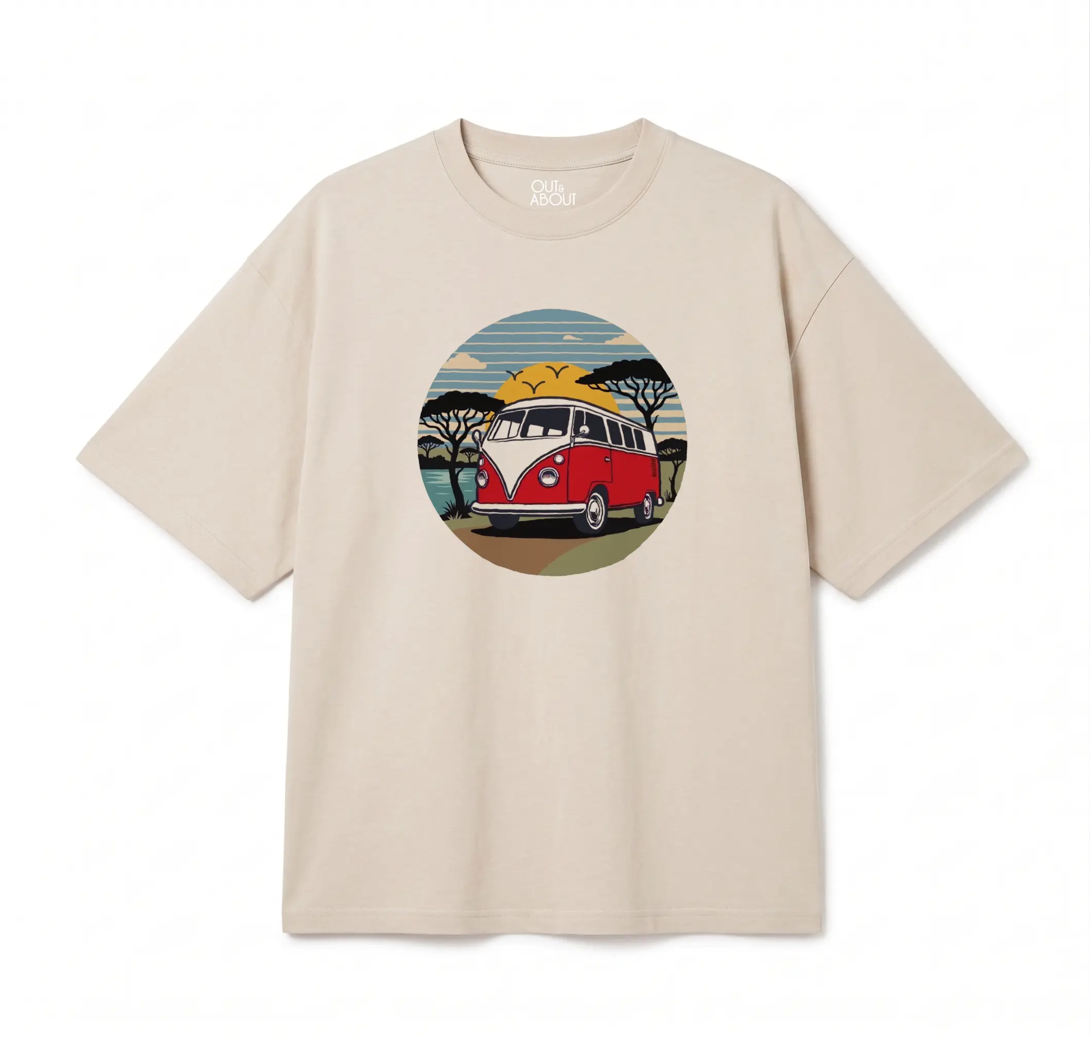חולצת אוברסייז summer camper