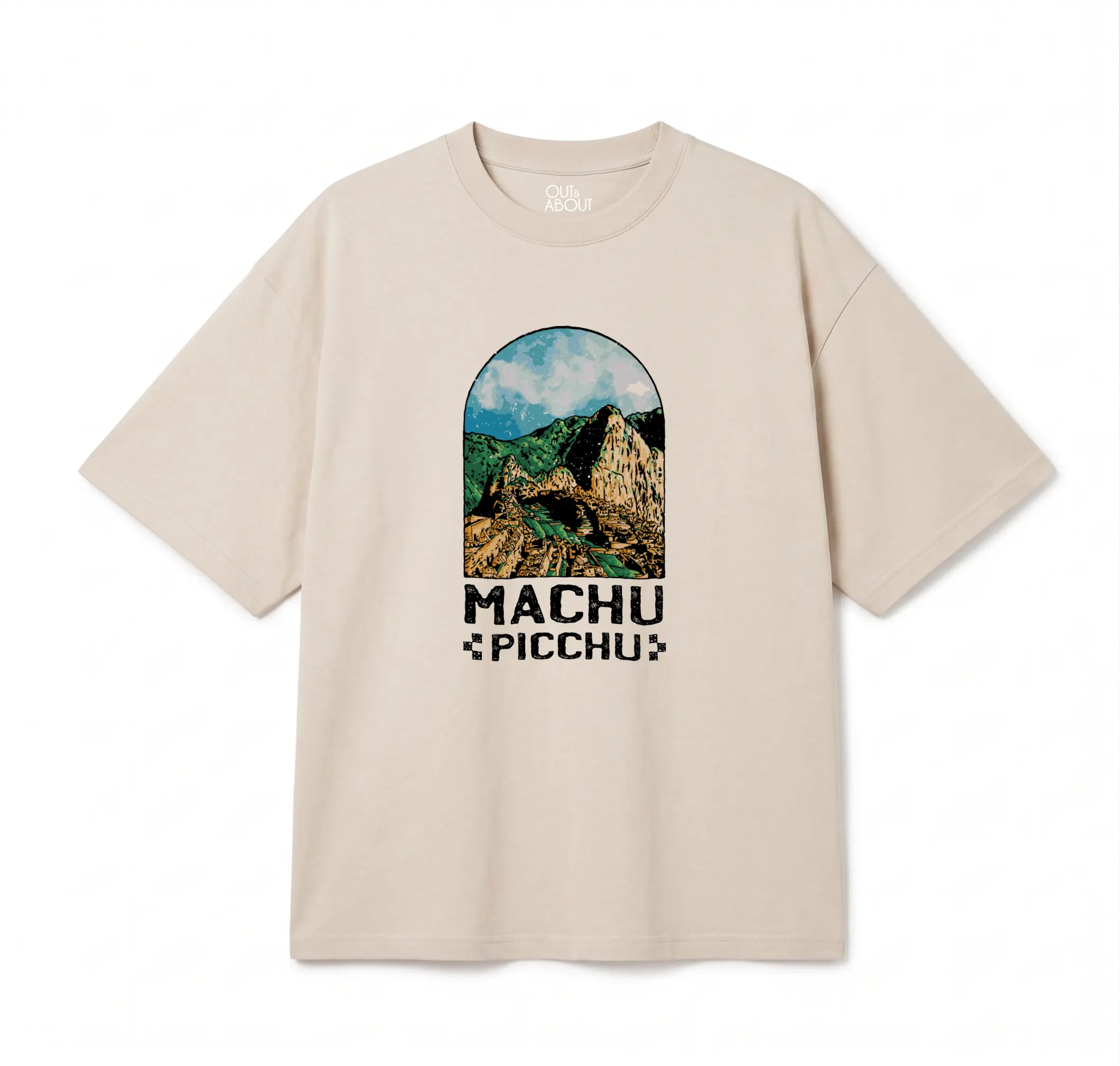 חולצת אוברסייז MachuPicchu חולצת אוברסייז MachuPicchu