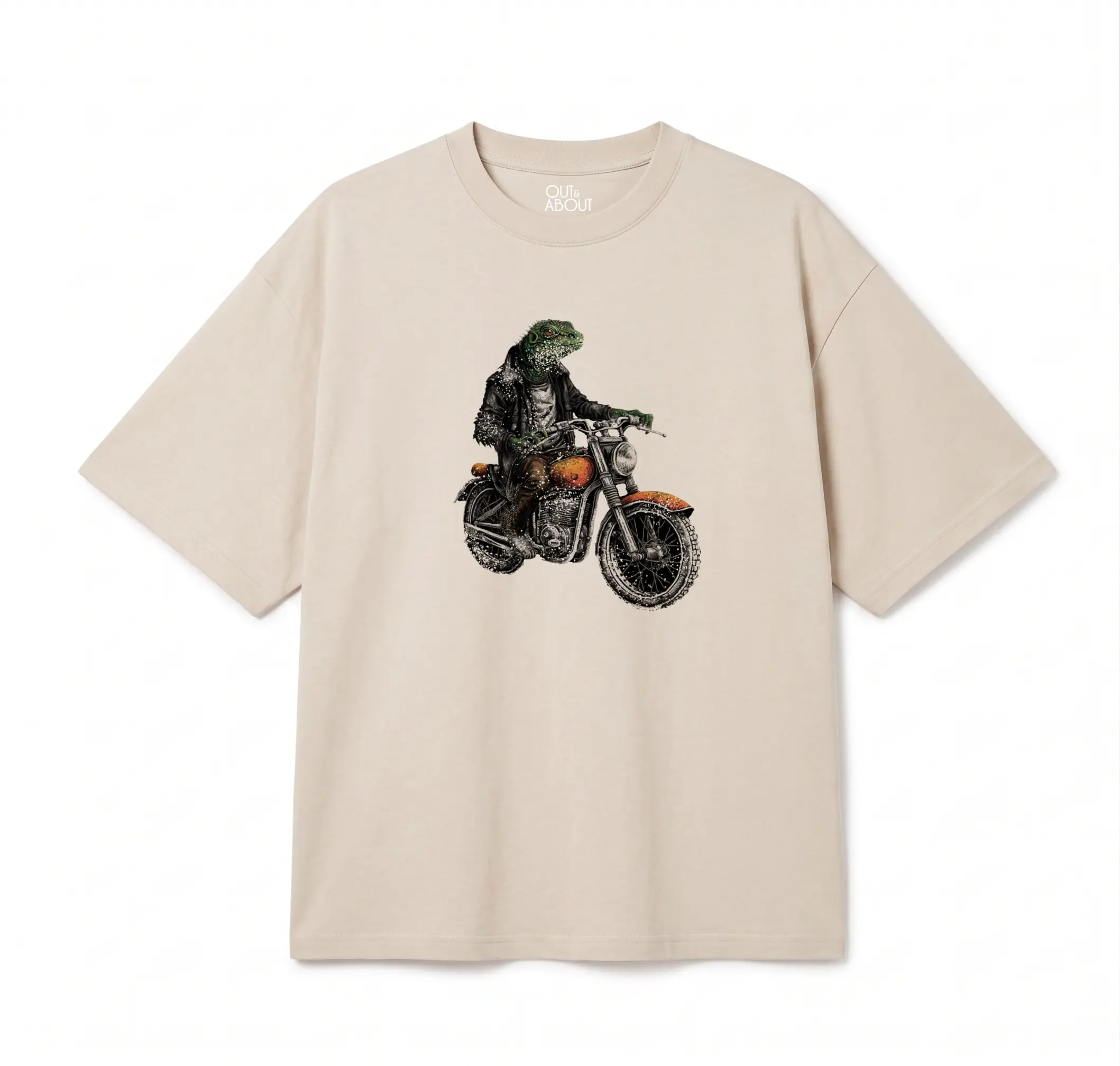 חולצת אוברסייז MotorbikeLizard חולצת אוברסייז MotorbikeLizard