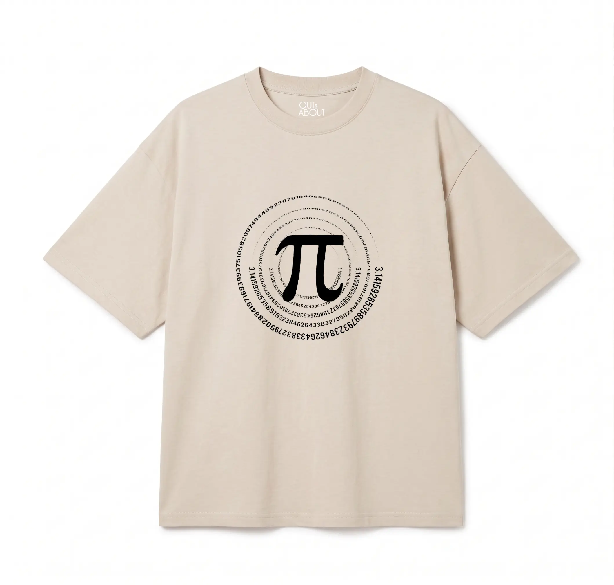 חולצת אוברסייז pi symbol חולצת אוברסייז pi symbol
