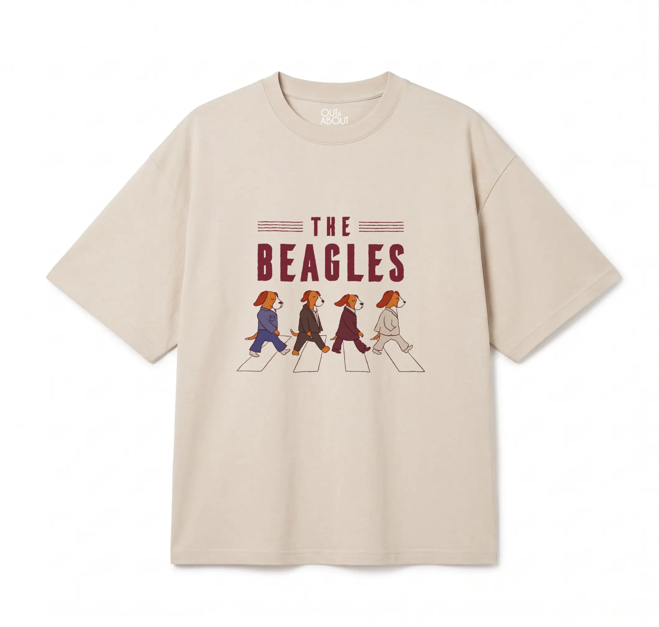 חולצת אוברסייז The Beagles חולצת אוברסייז The Beagles