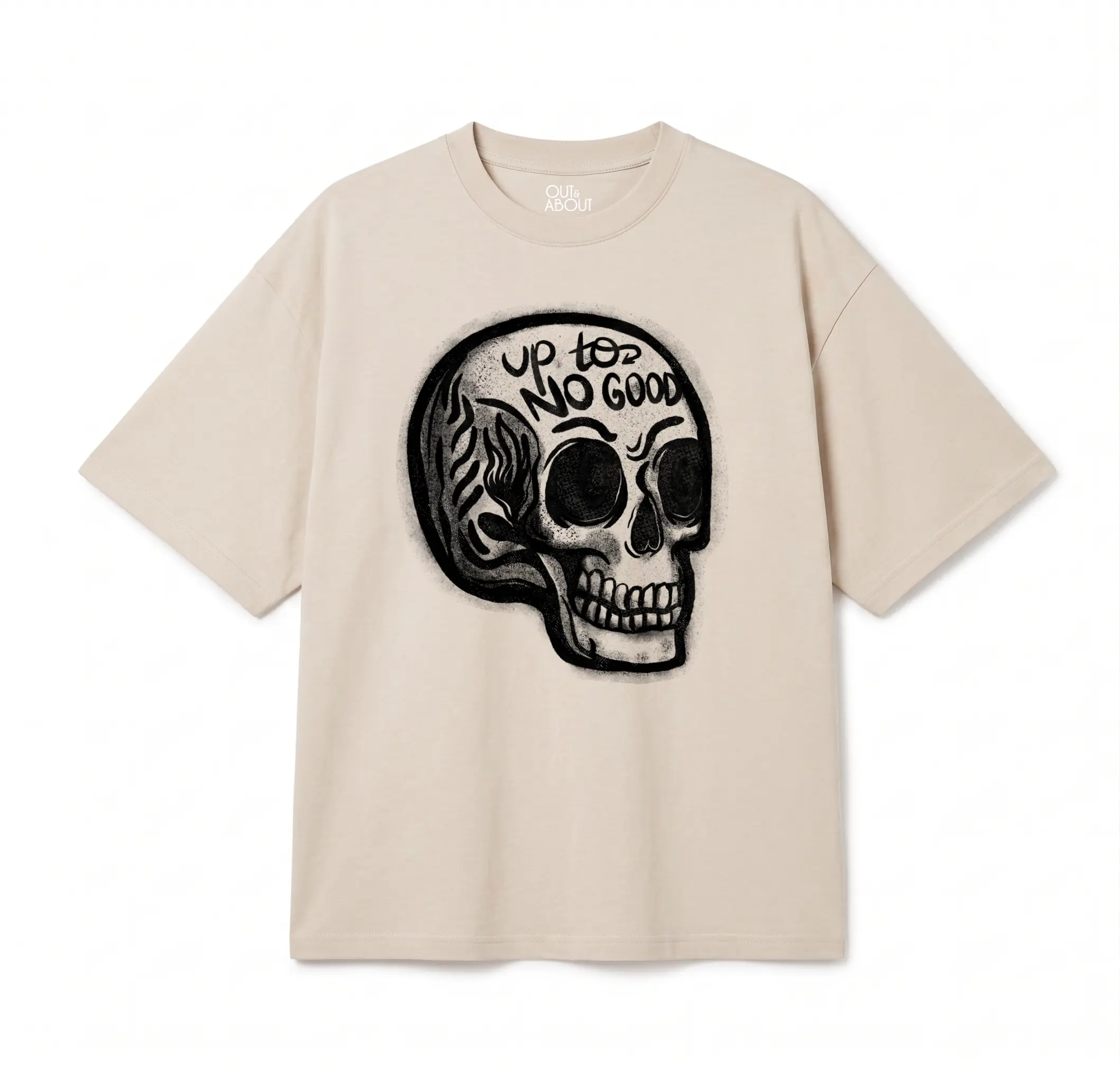 חולצת אוברסייז skull uptonogood חולצת אוברסייז skull uptonogood