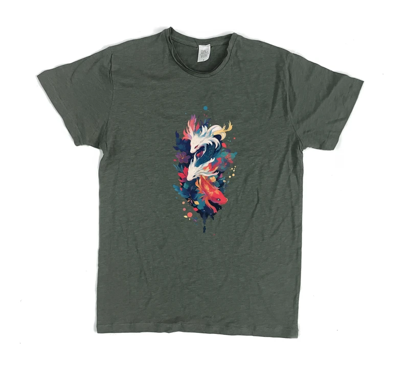 פרמיום טי אנימה דגים ודרקונים