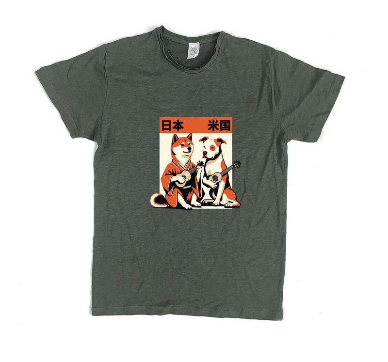 פרמיום טי כלבים מוזיקאלים יפנים