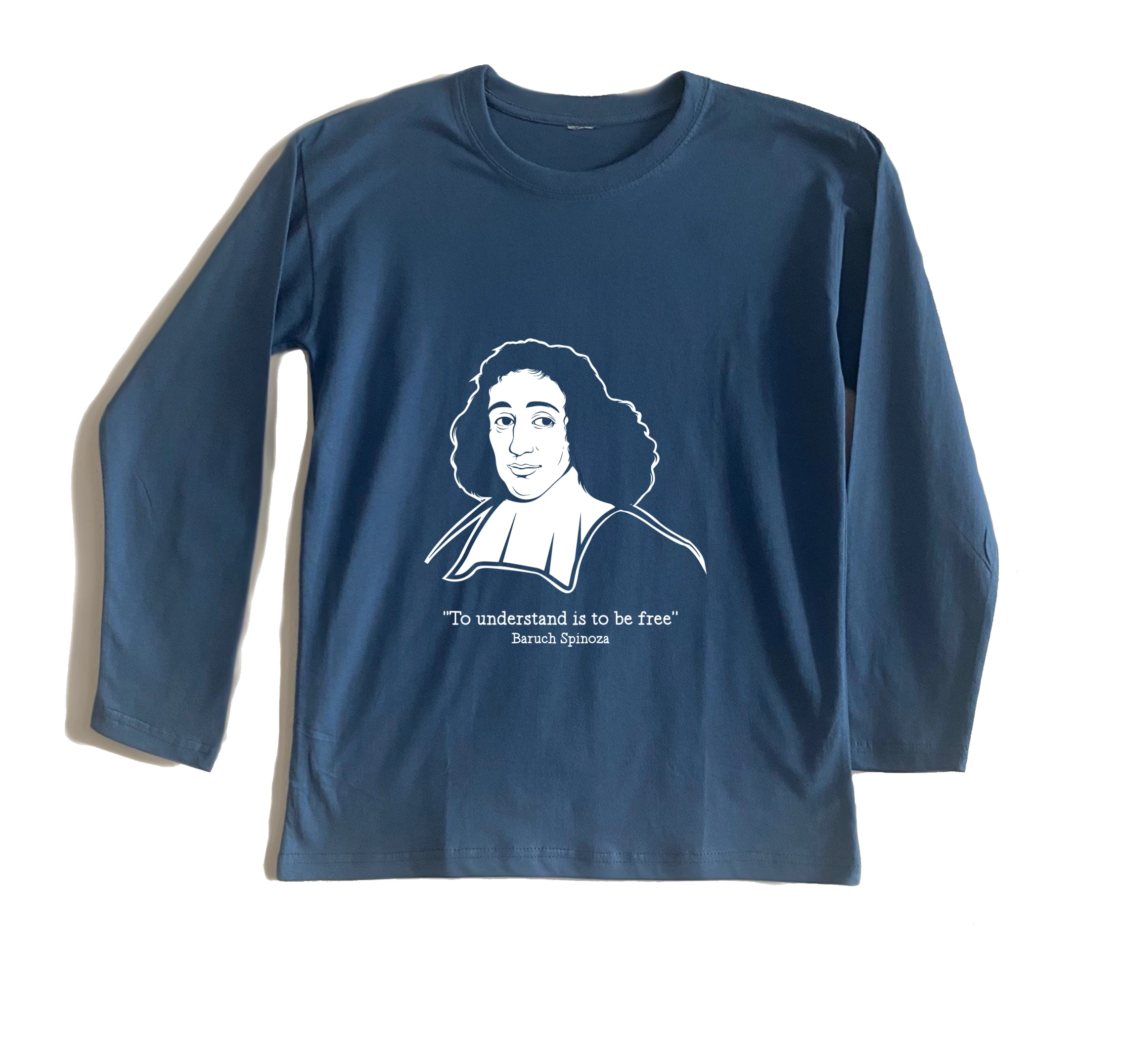 חולצה ארוכה ברוך שפינוזה חולצה ארוכה ברוך שפינוזה