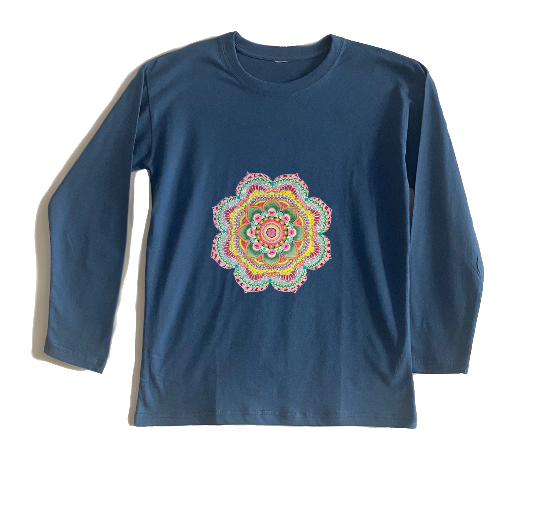 חולצה ארוכה פרח חולצה ארוכה פרח