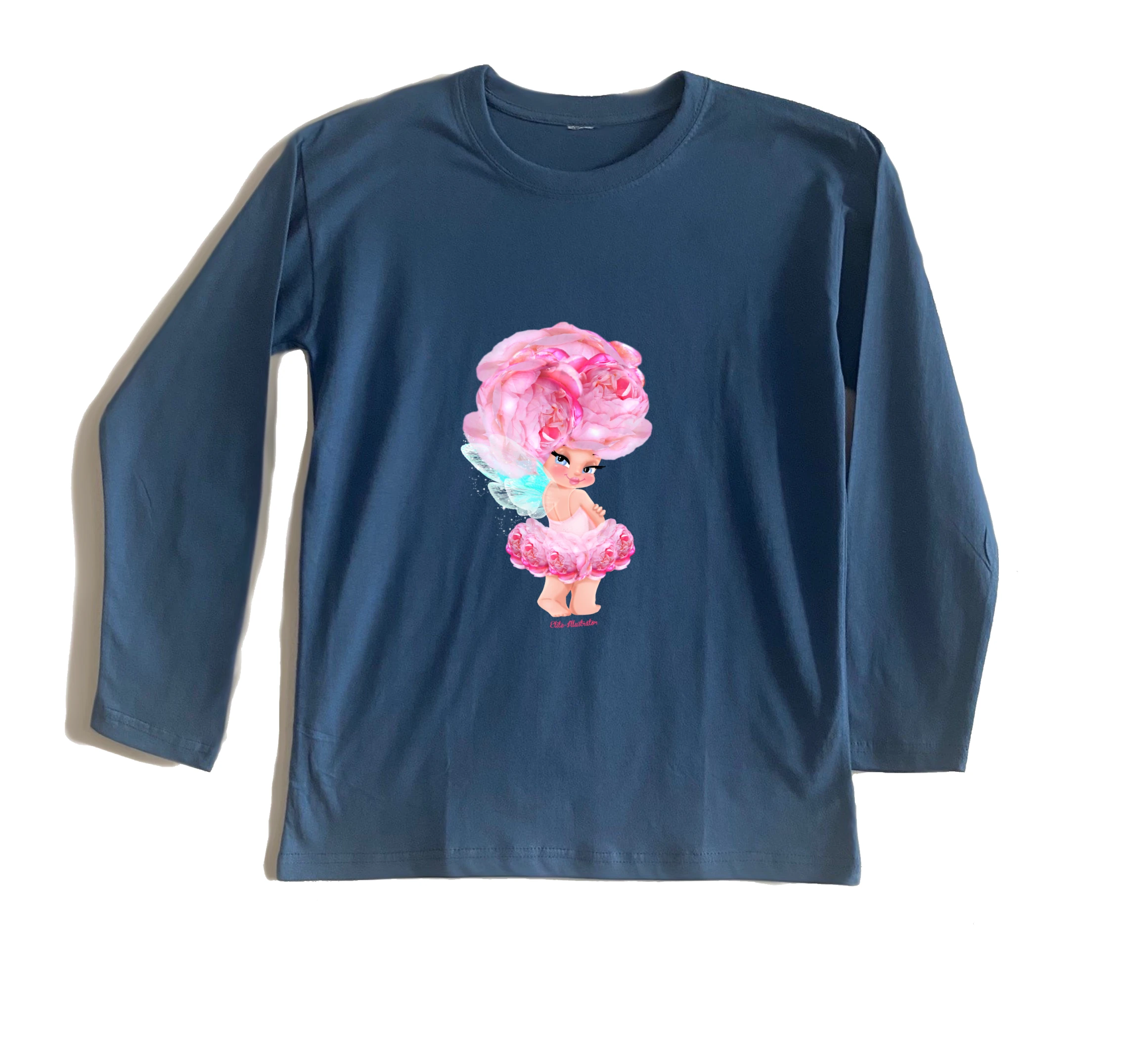 חולצה ארוכה פיה פרחונית חולצה ארוכה פיה פרחונית