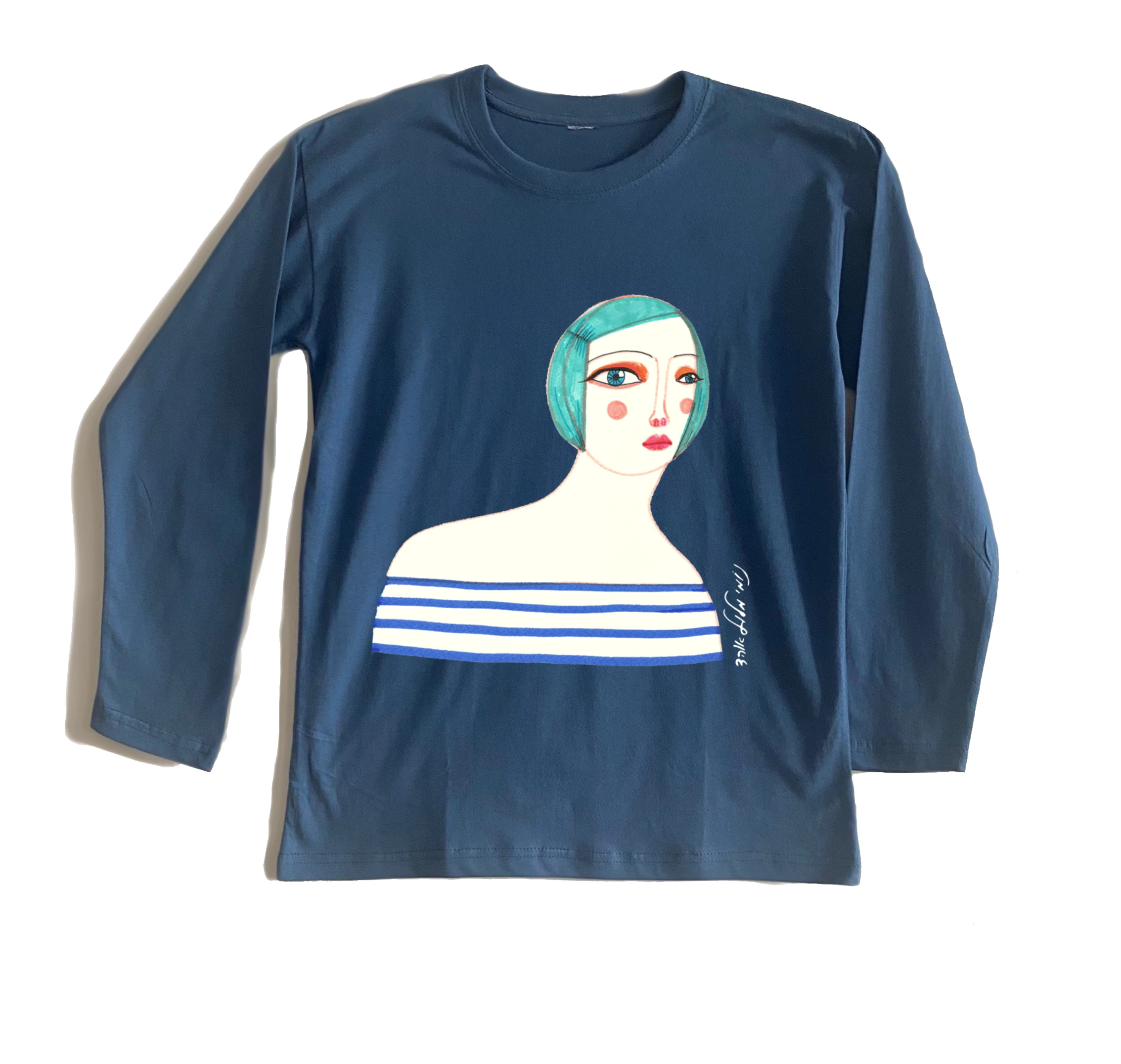 חולצה ארוכה אישה חולצה ארוכה אישה