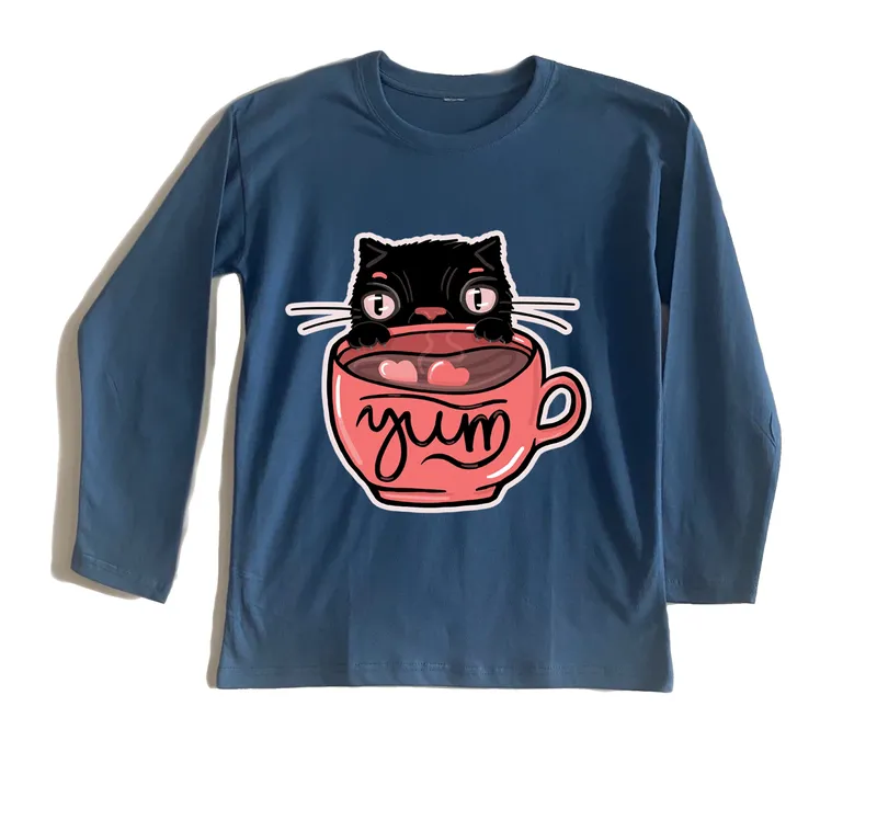 בייסיק ארוך coffee cat