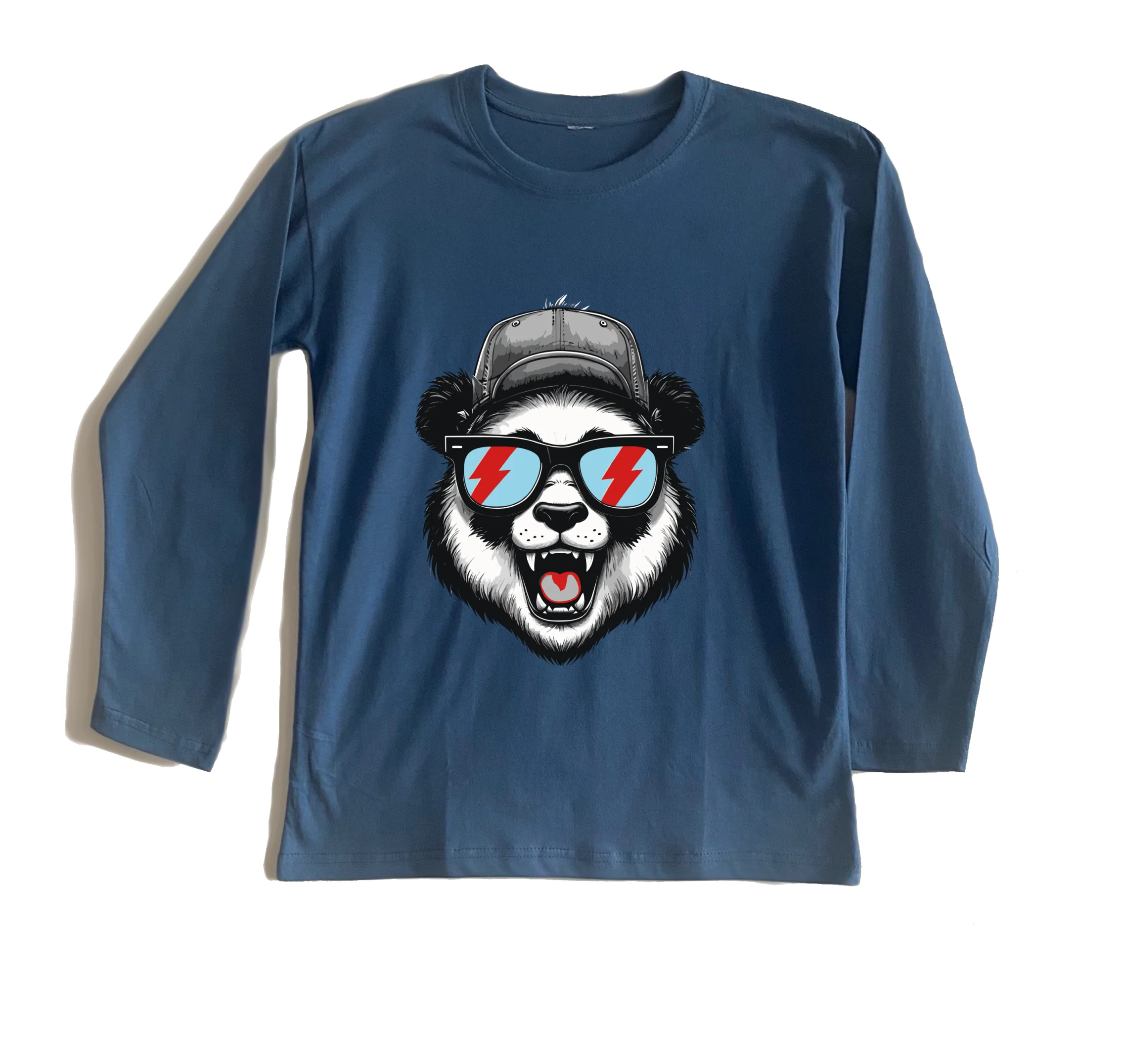 חולצה ארוכה פנדה מרוקן חולצה ארוכה פנדה מרוקן