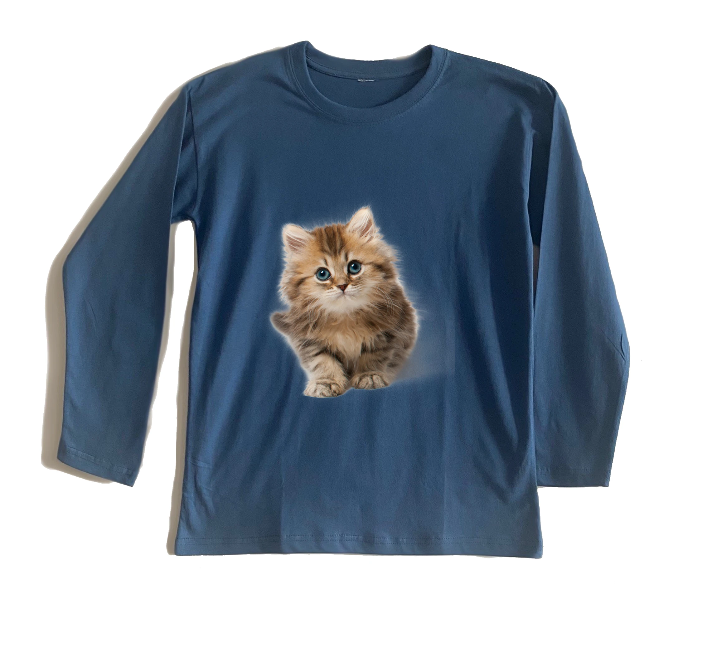 חולצה ארוכה צילום חתול