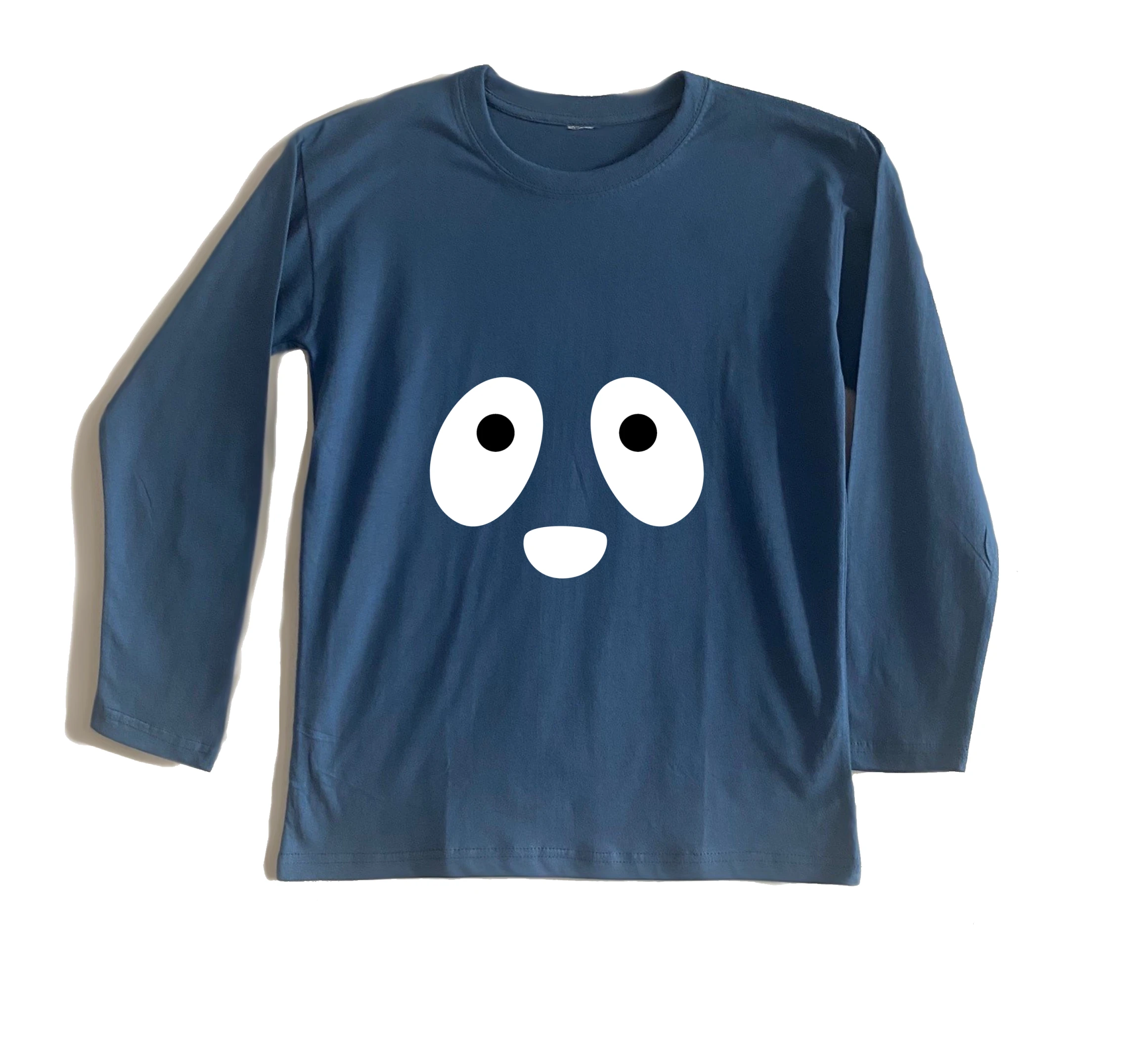 חולצה ארוכה פרצוף כלב