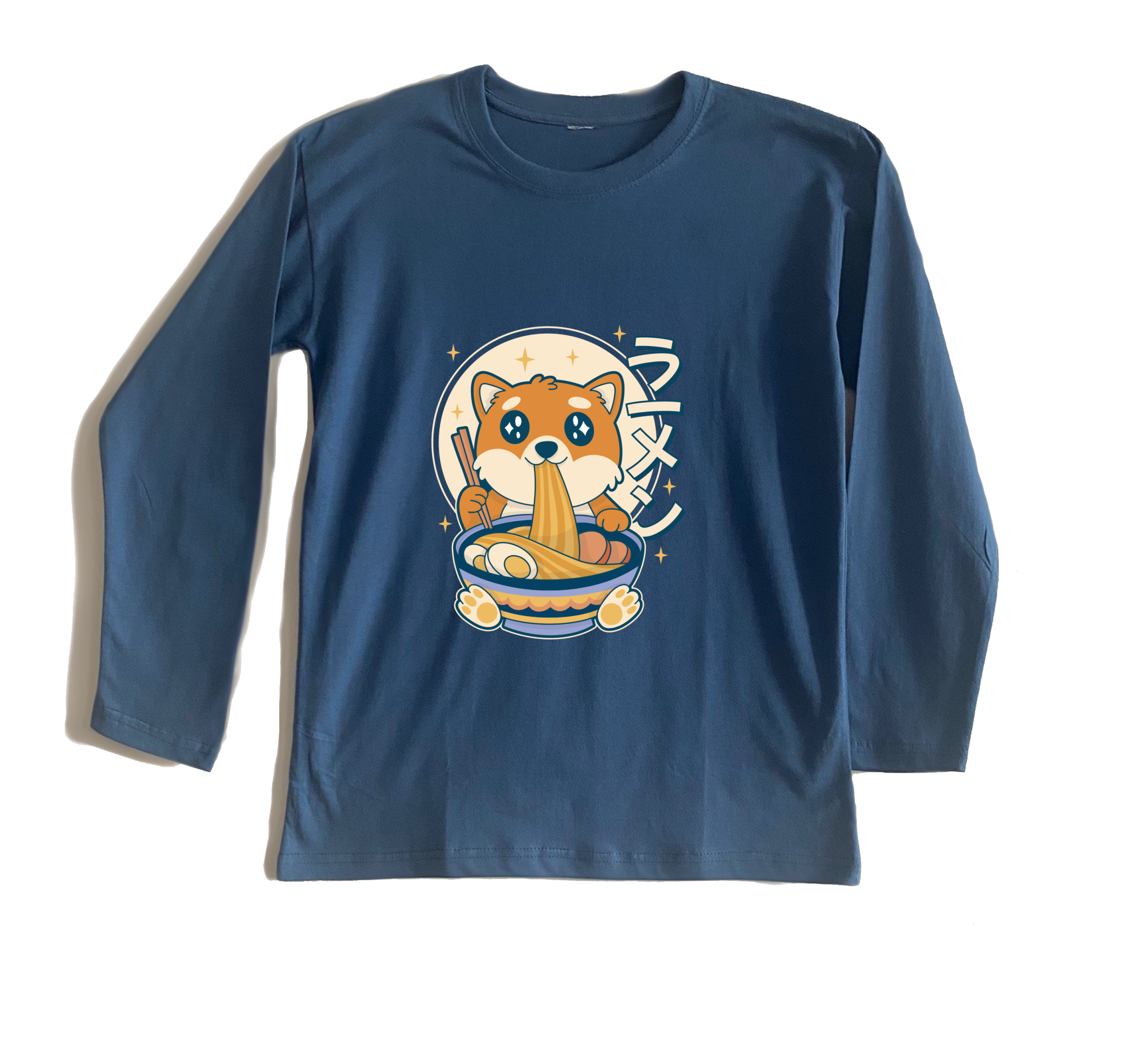 חולצה ארוכה corgi ramen חולצה ארוכה corgi ramen