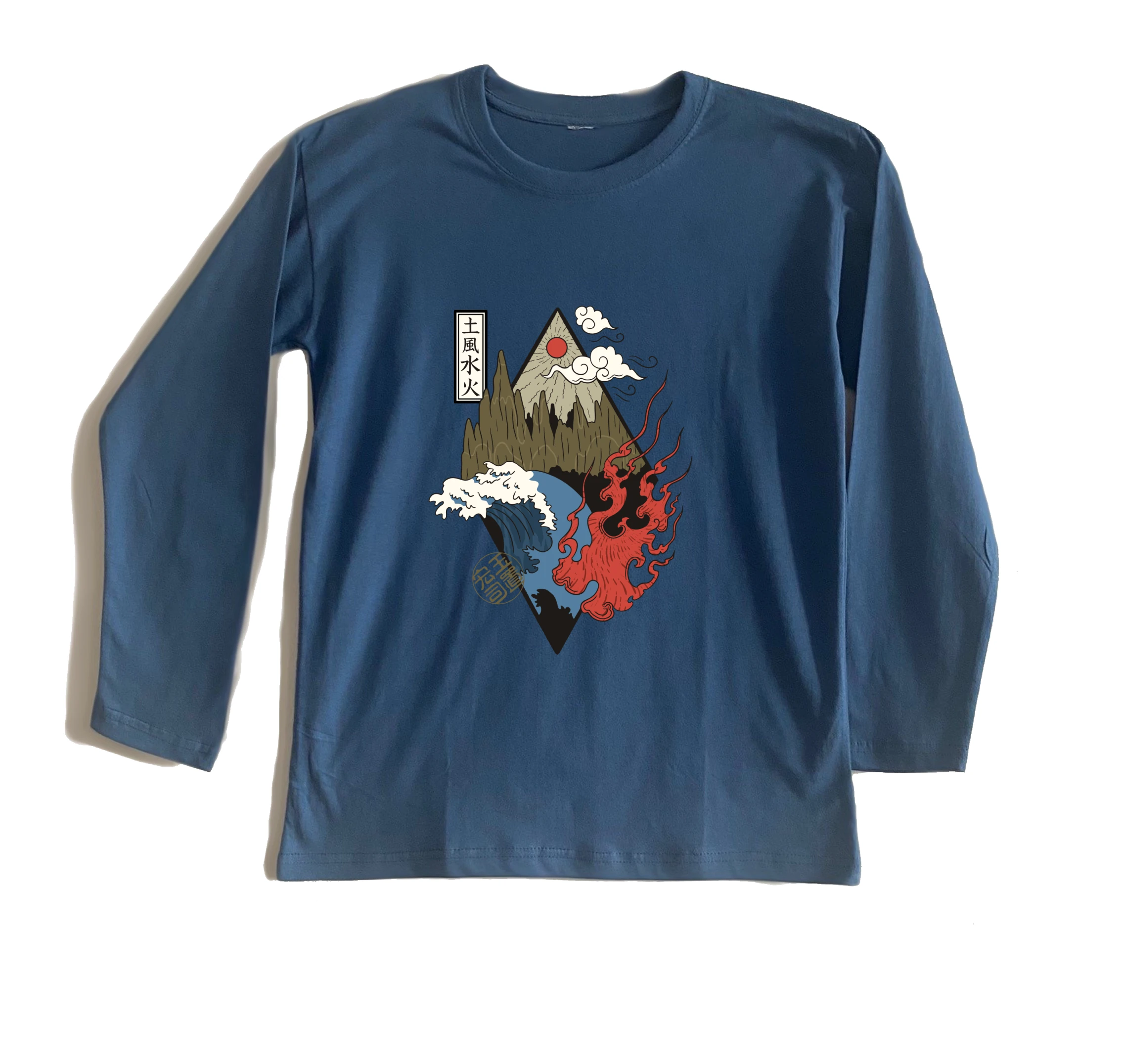 חולצה ארוכה 4 האלמנטים חולצה ארוכה 4 האלמנטים