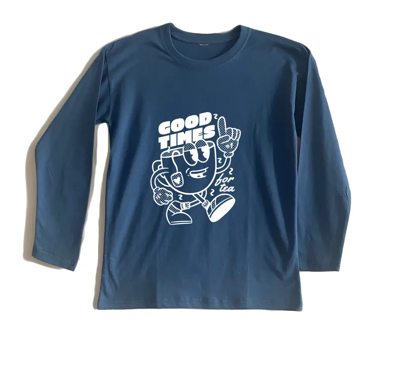 חולצה ארוכה הפסקת תה חולצה ארוכה הפסקת תה