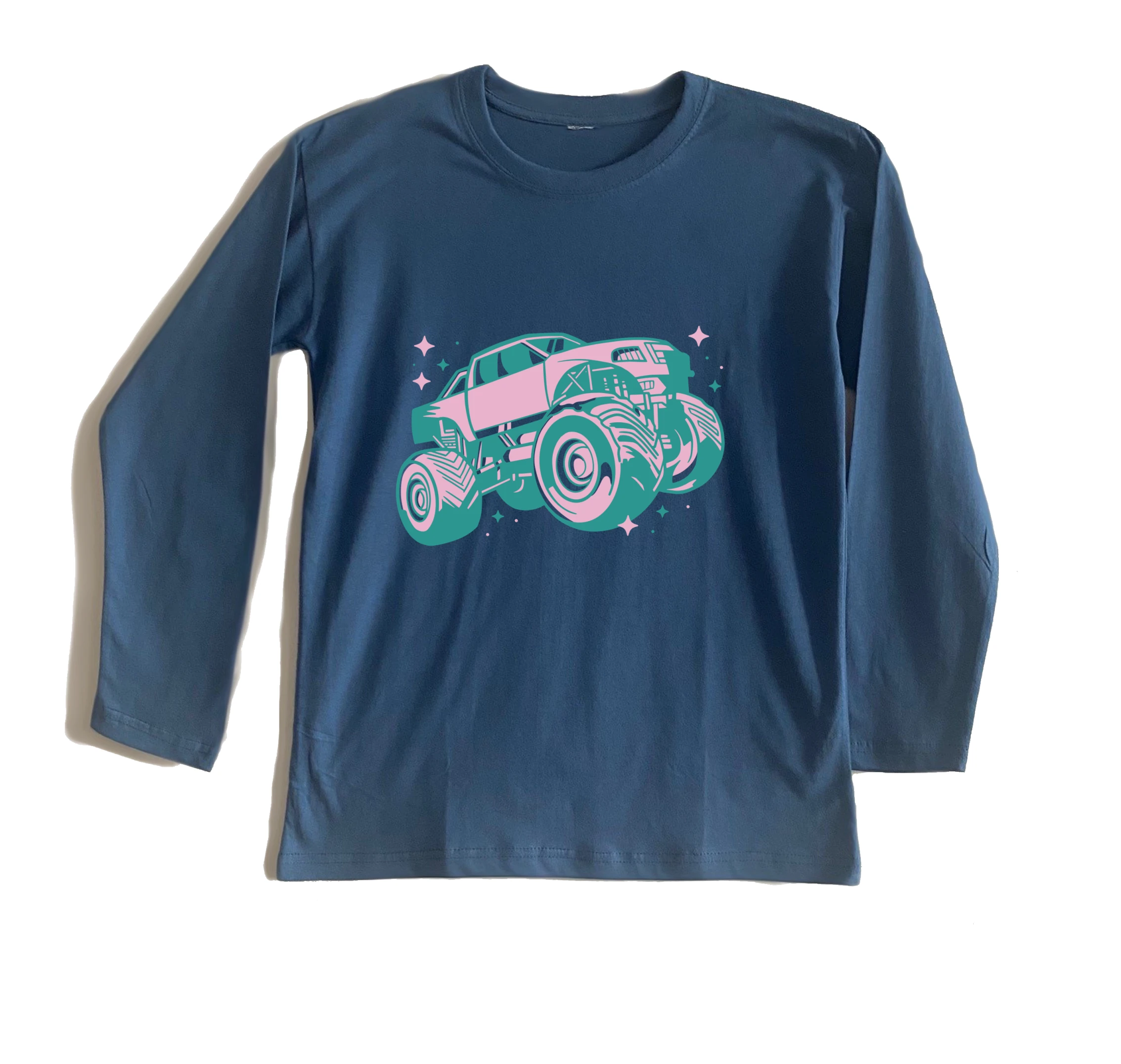 חולצה ארוכה רכב שטח וורוד חולצה ארוכה רכב שטח וורוד