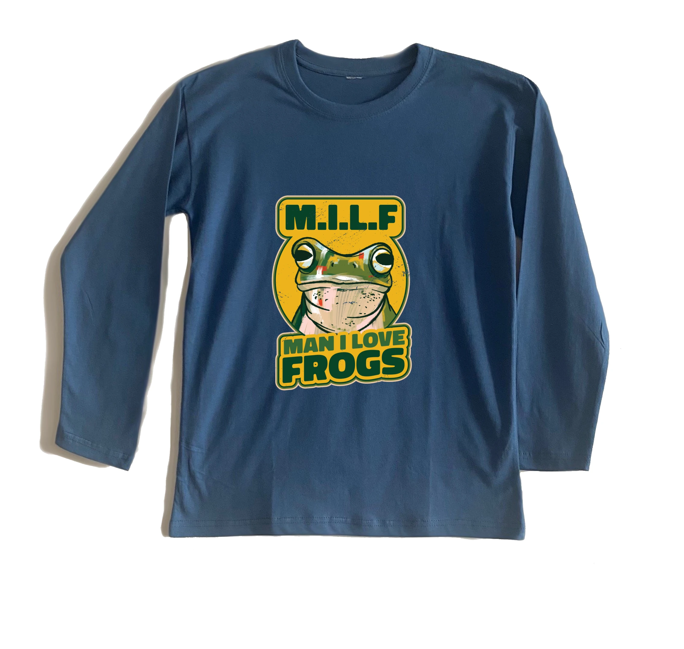 חולצה ארוכה MILF צפרדע חולצה ארוכה MILF צפרדע