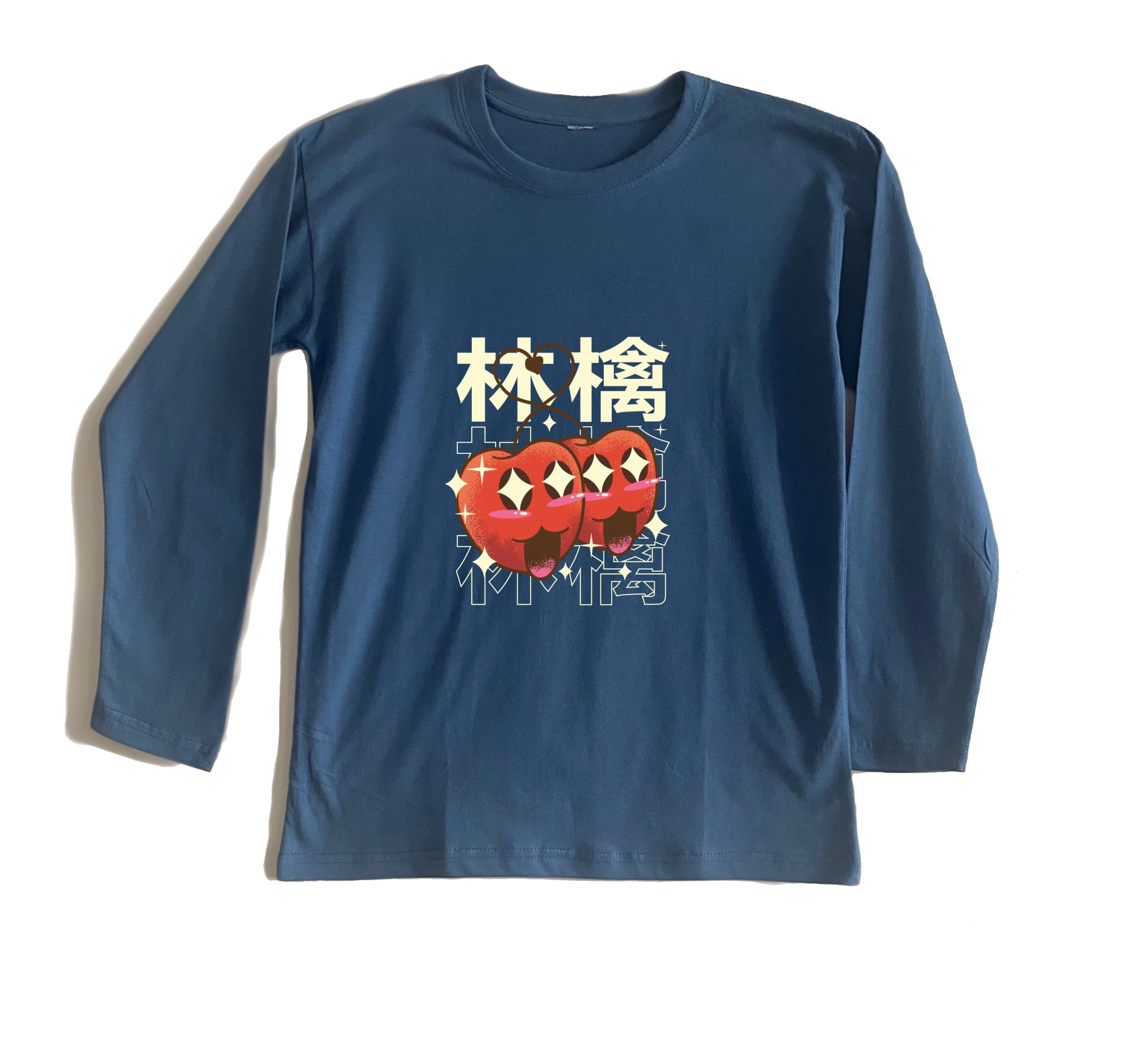 חולצה ארוכה דובדבנים מאוהבים חולצה ארוכה דובדבנים מאוהבים