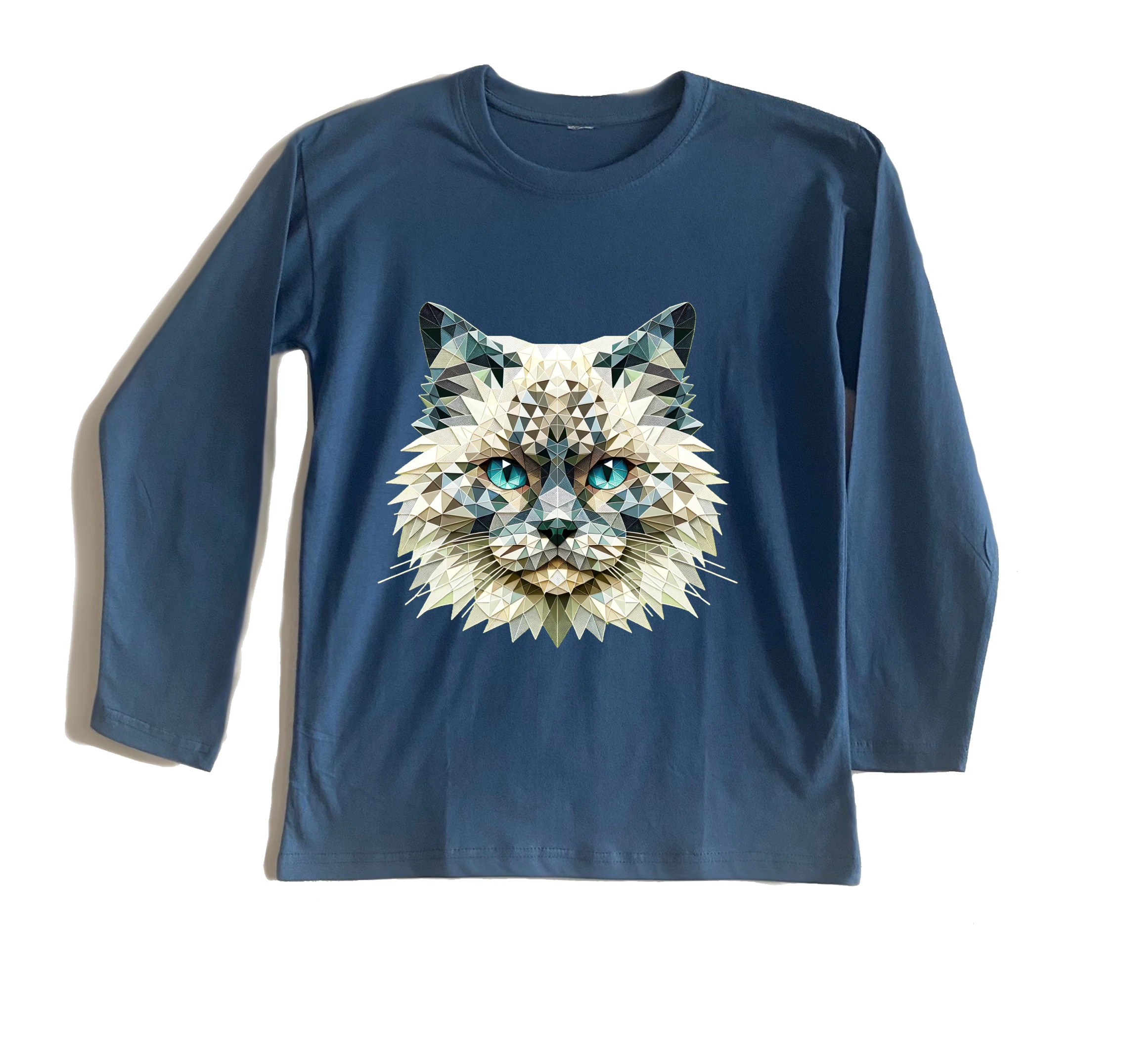 חולצה ארוכה Triangulated cat 3 חולצה ארוכה Triangulated cat 3