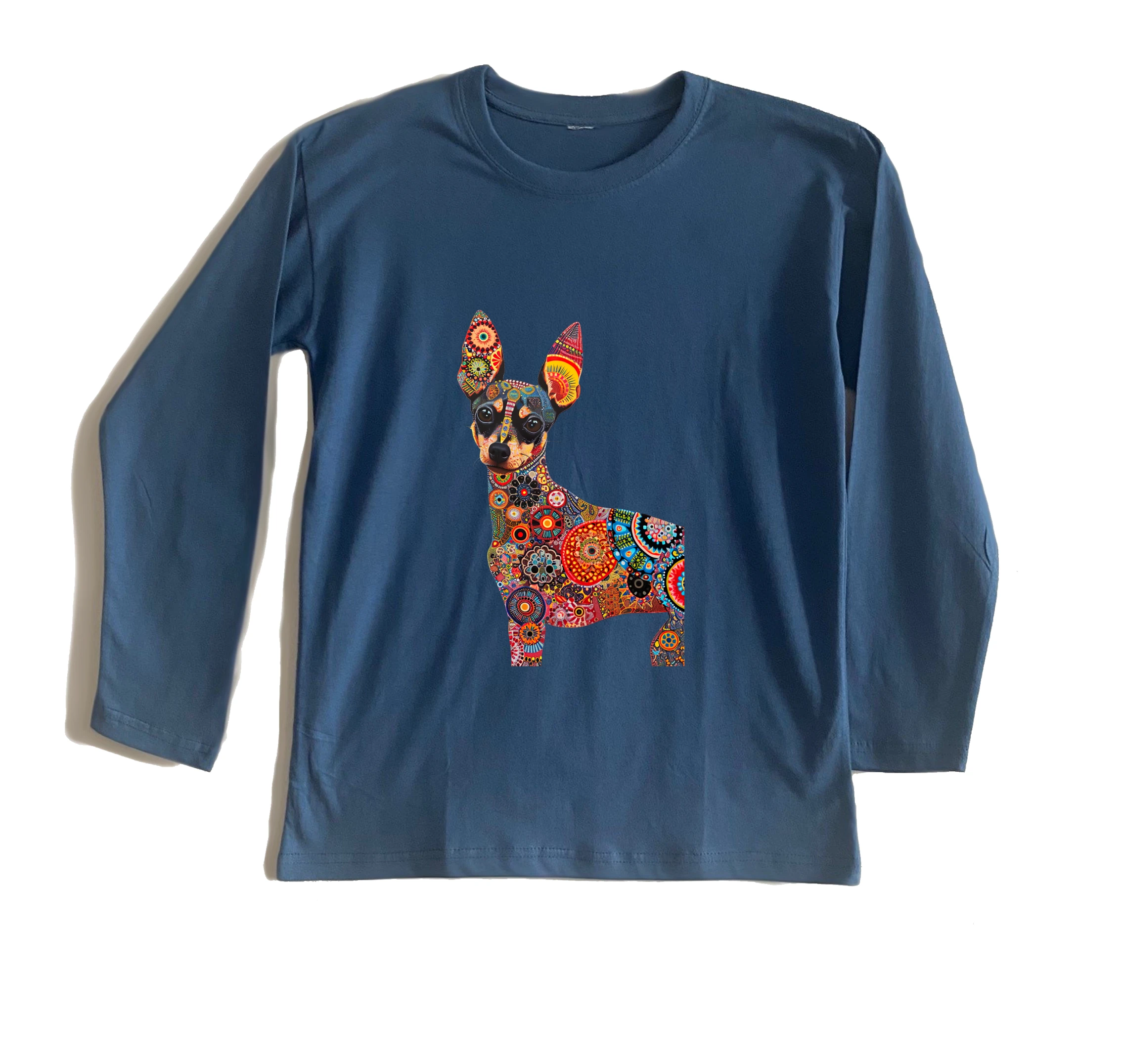 חולצה ארוכה Triangulated dog 9 חולצה ארוכה Triangulated dog 9