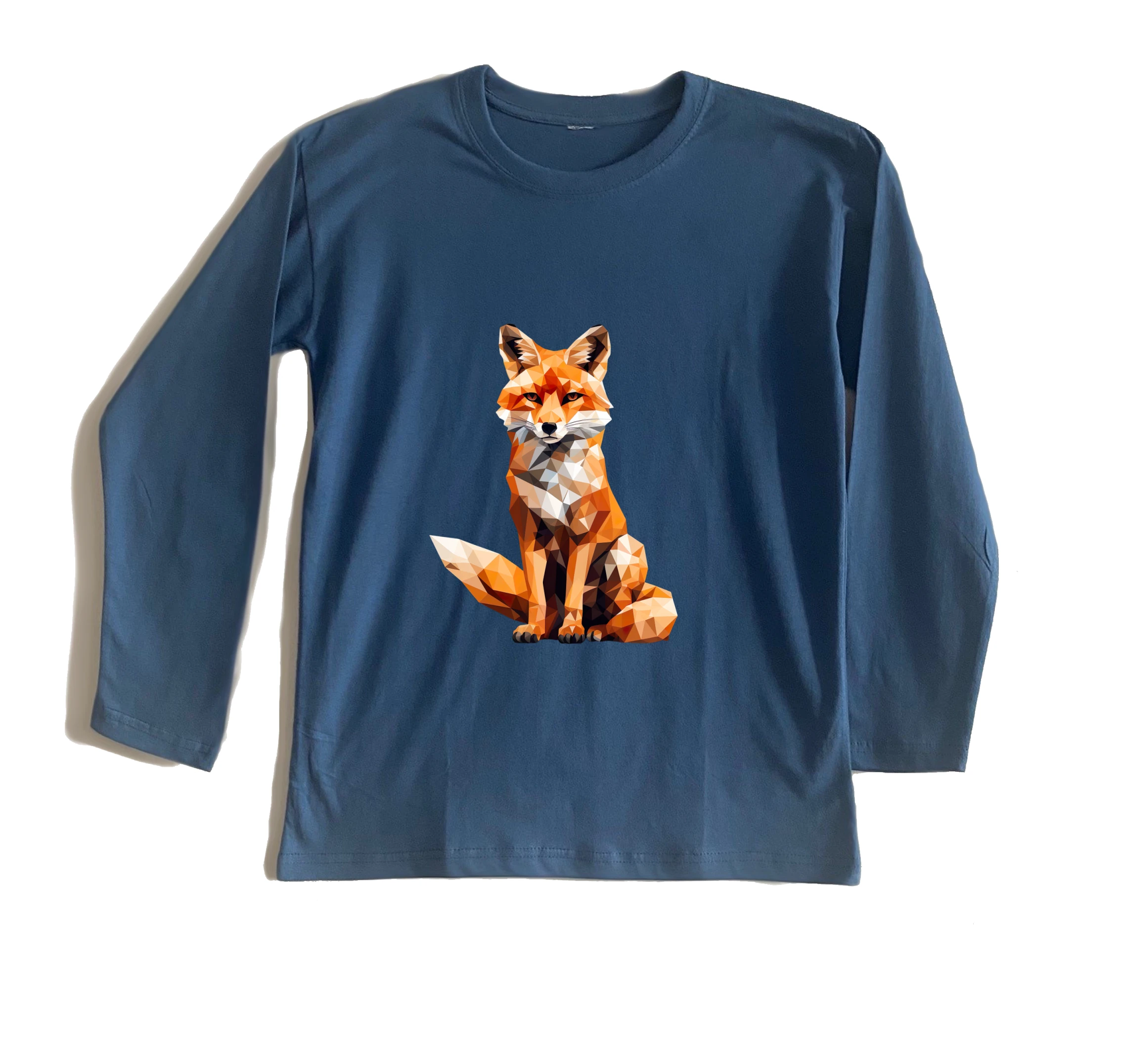 חולצה ארוכה Triangulated wolf 1 חולצה ארוכה Triangulated wolf 1