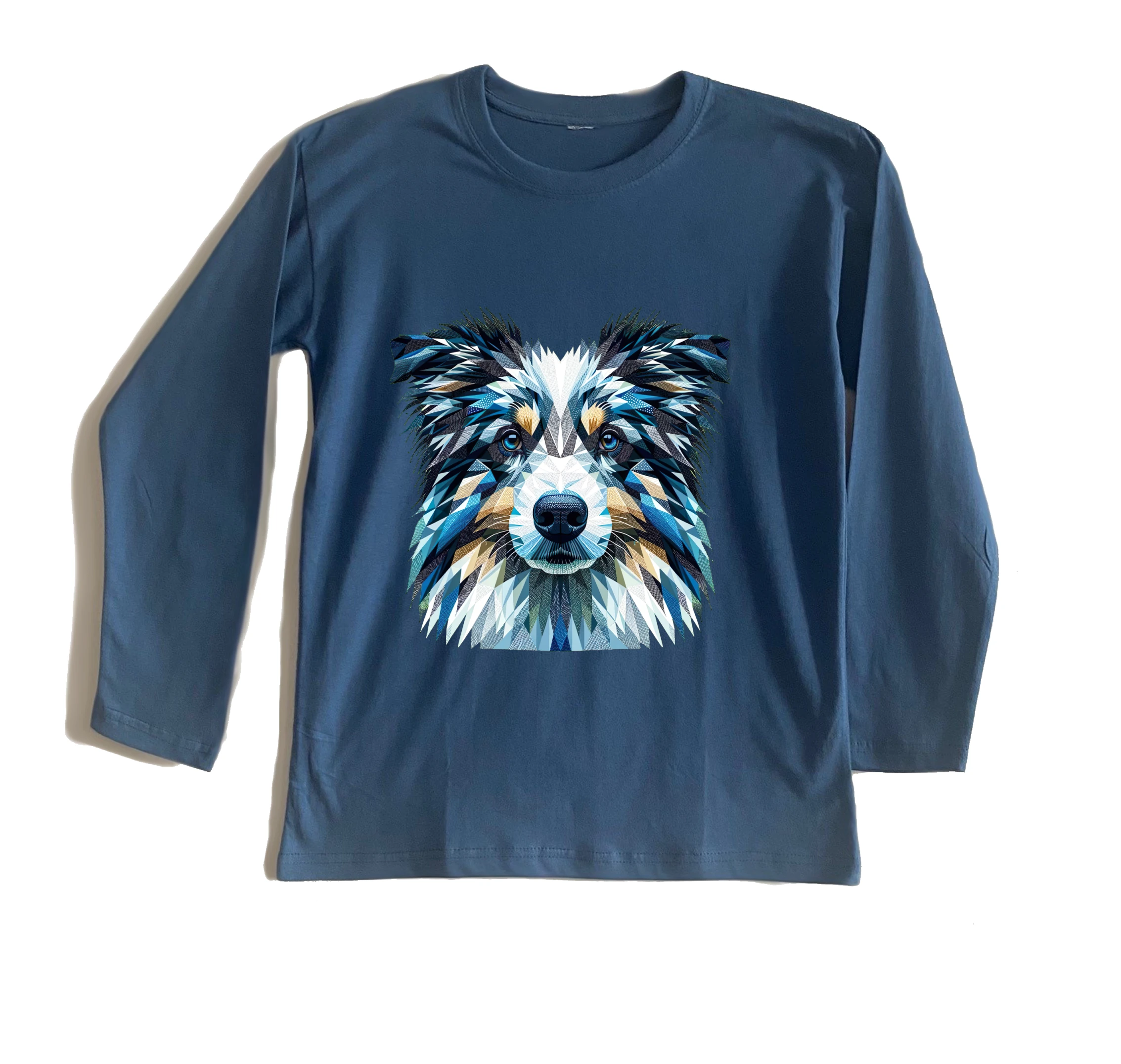 חולצה ארוכה Triangulated dog 10 חולצה ארוכה Triangulated dog 10