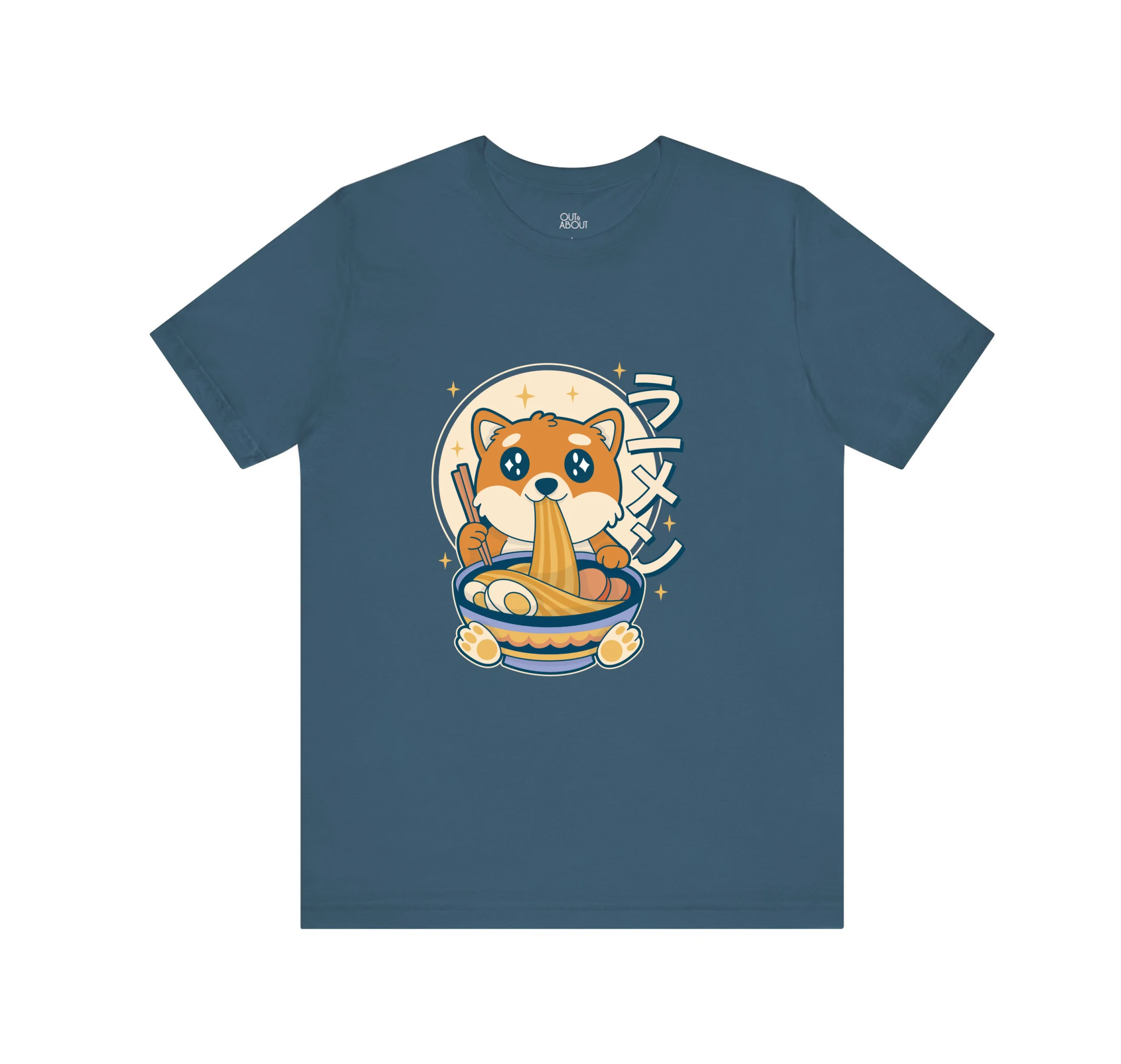 חולצה corgi ramen חולצה corgi ramen