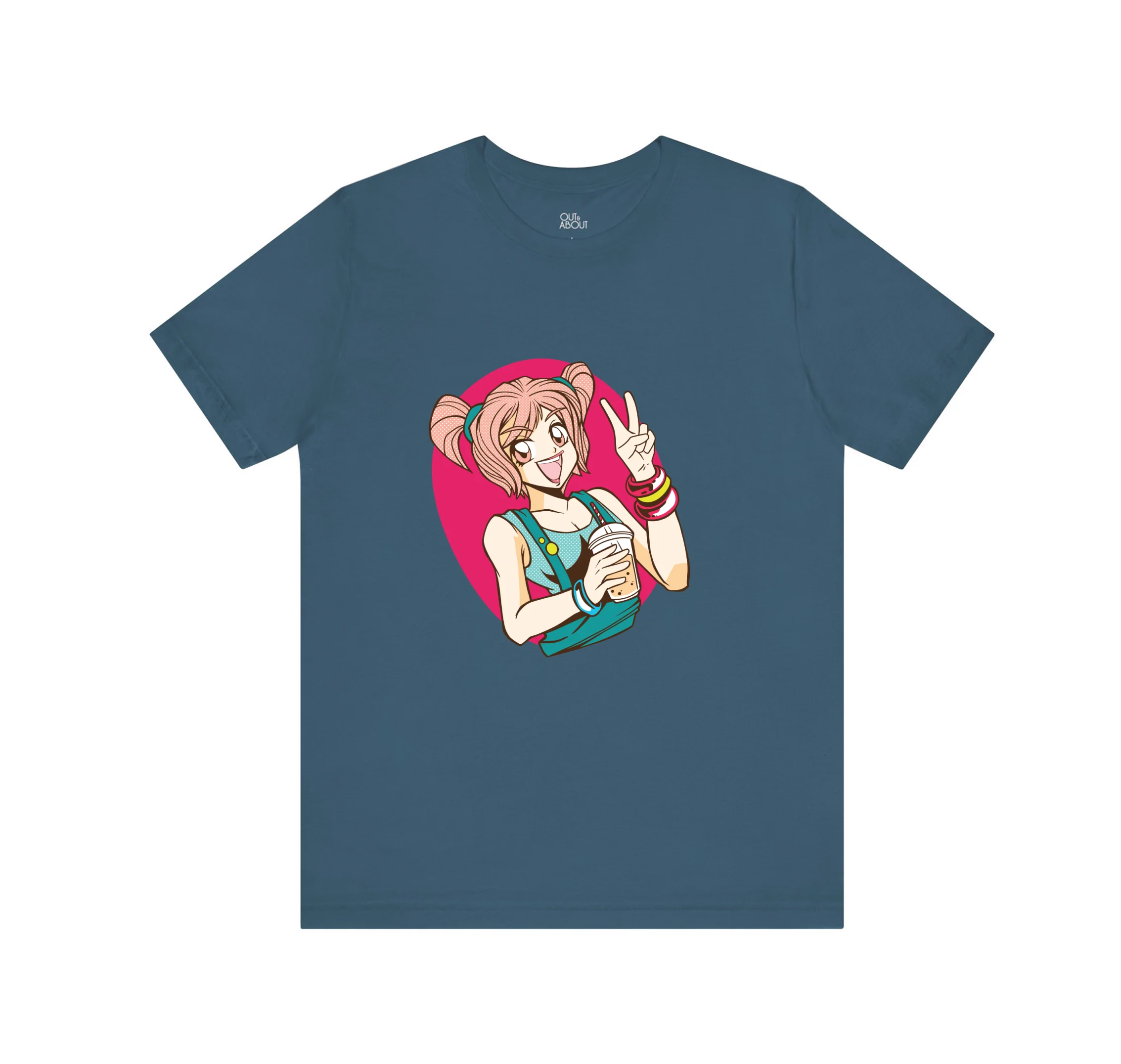 חולצה אנימה תה חולצה אנימה תה