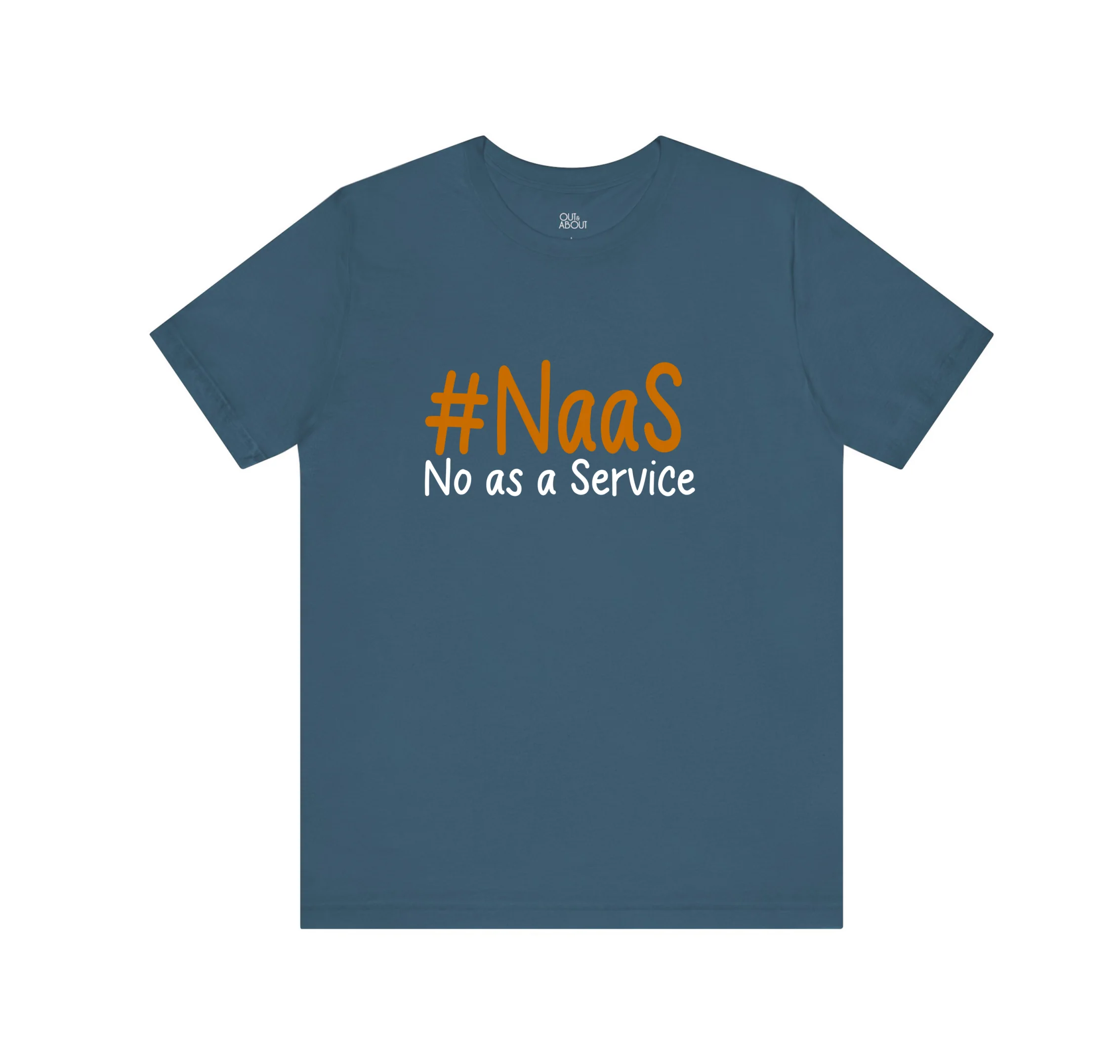 בייסיק טי NaaS No as a Service - כחול פטרול, 4XL