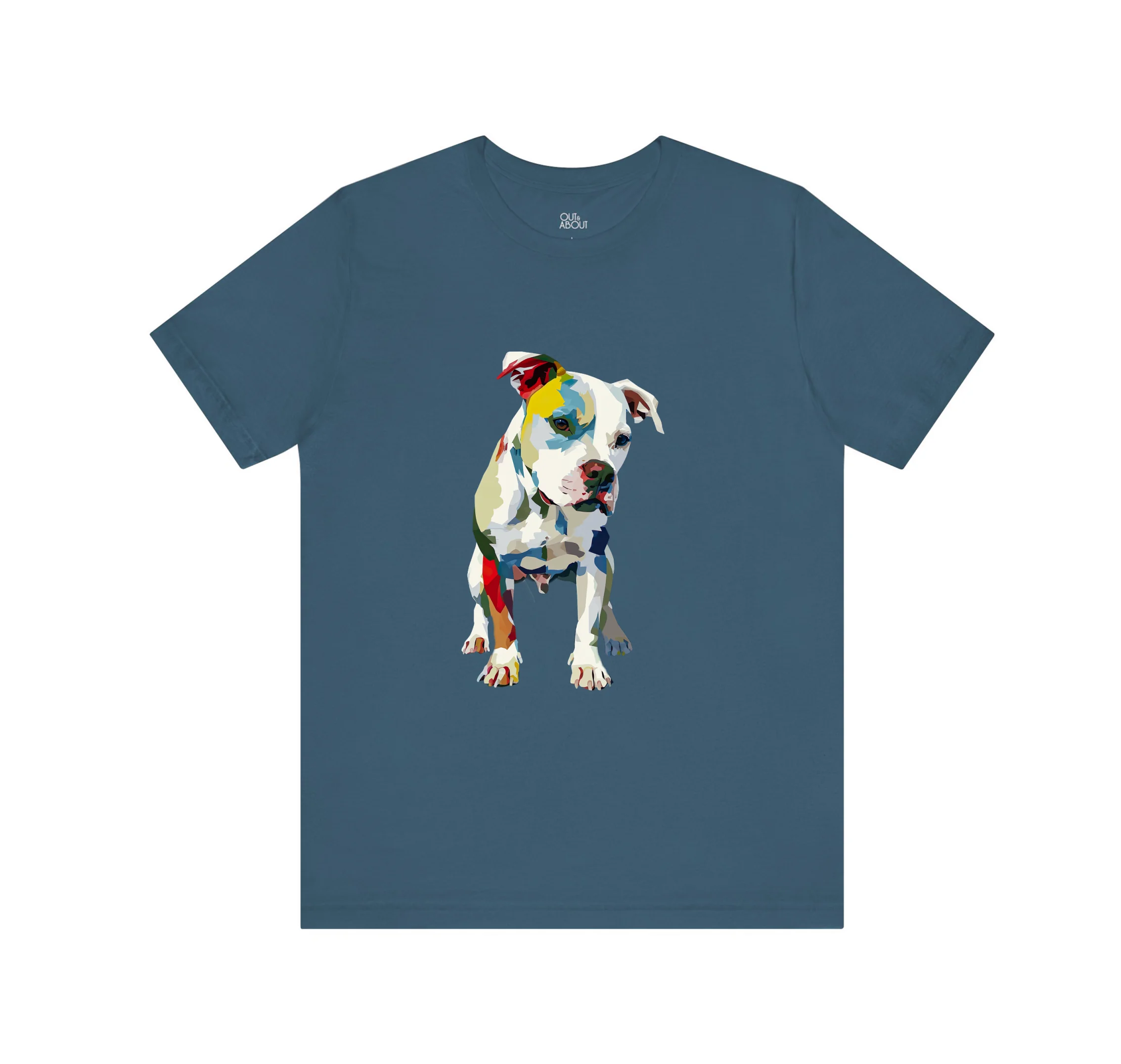 בייסיק טי Triangulated dog 5