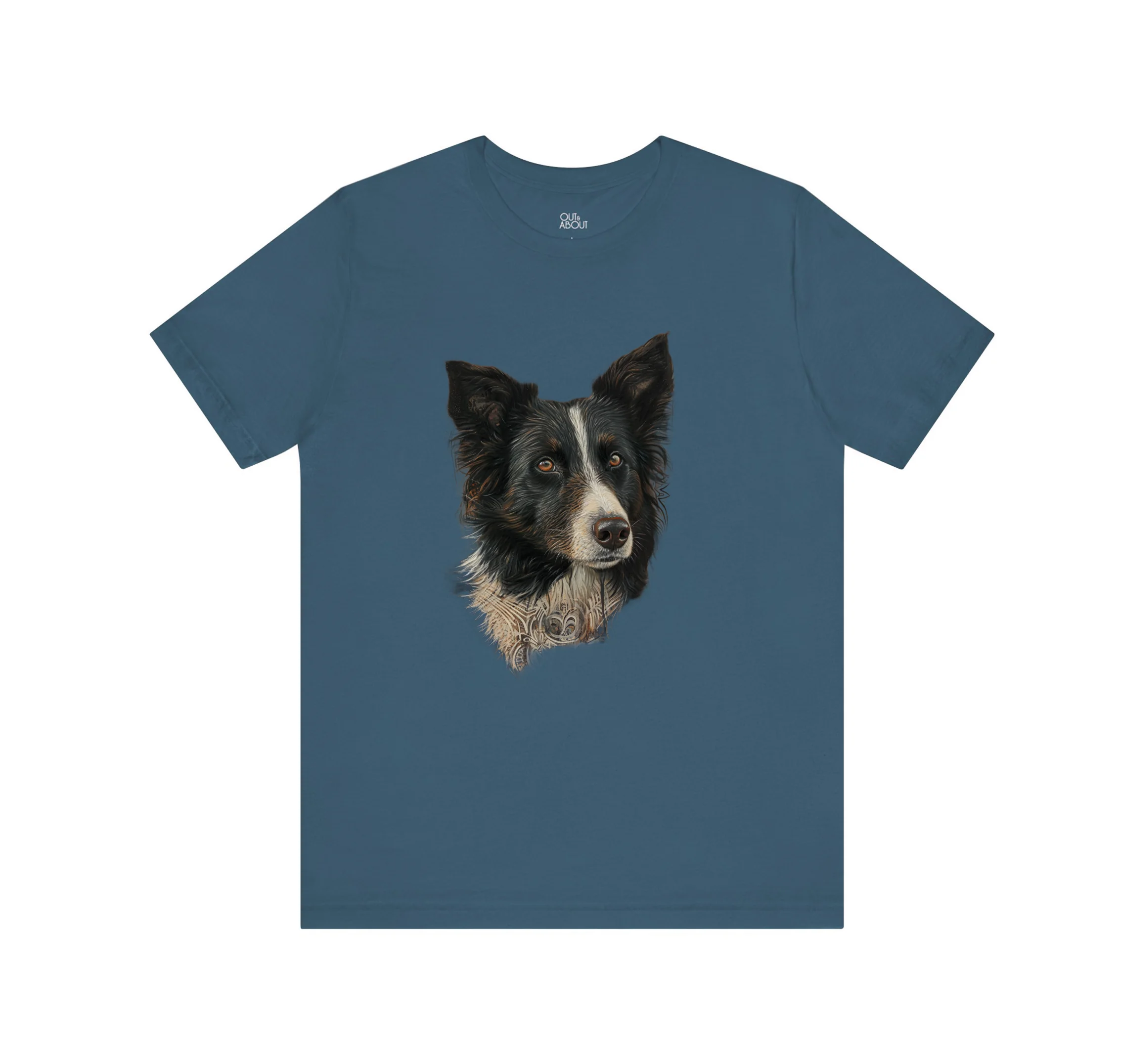 בייסיק טי Border Collie 1 - 12, כחול פטרול