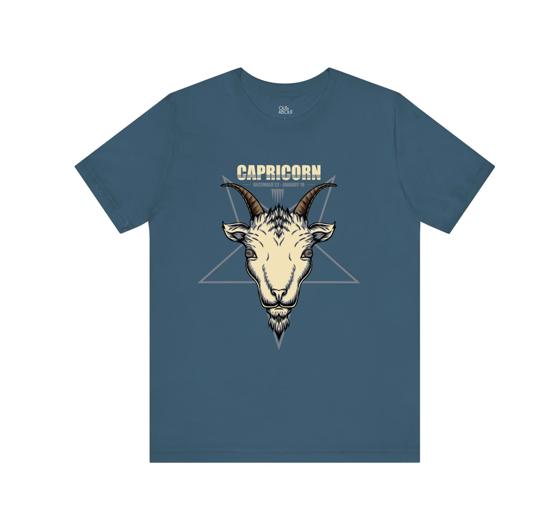 בייסיק טי מזל גדי – 3XL, כחול פטרול