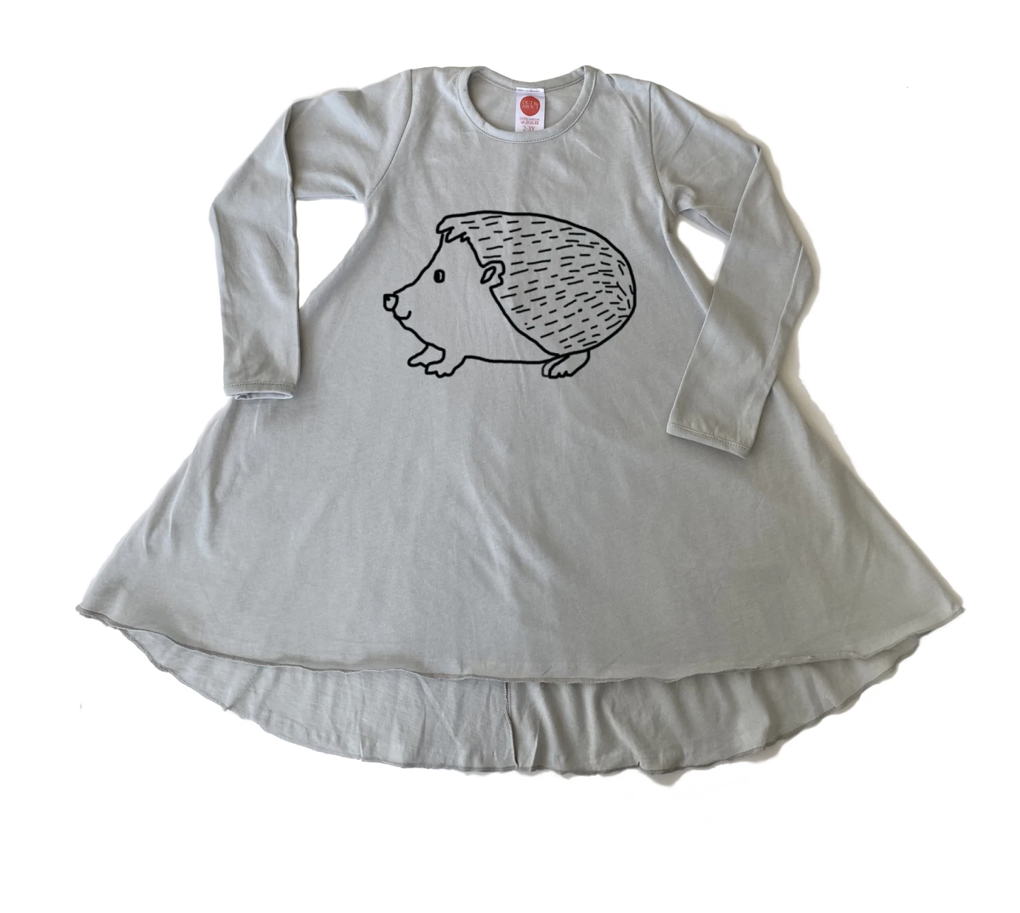 שמלה איור קיפוד שמלה איור קיפוד