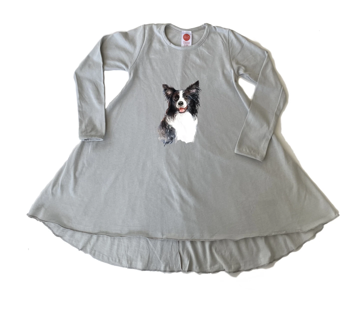 שמלה בורדר קולי שמלה בורדר קולי