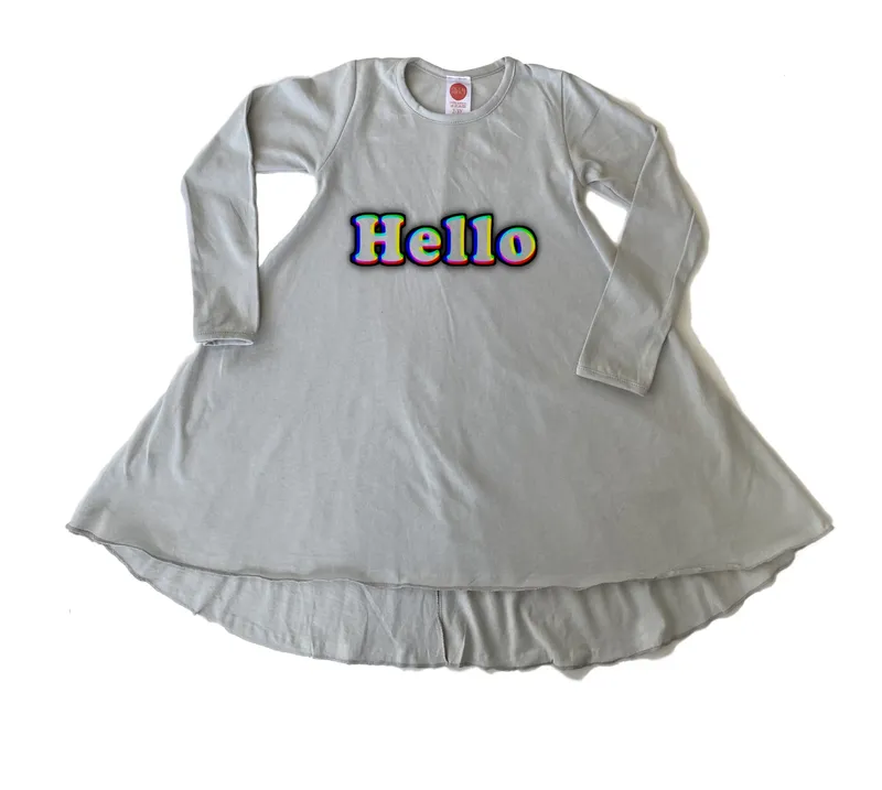 שמלה hello glow