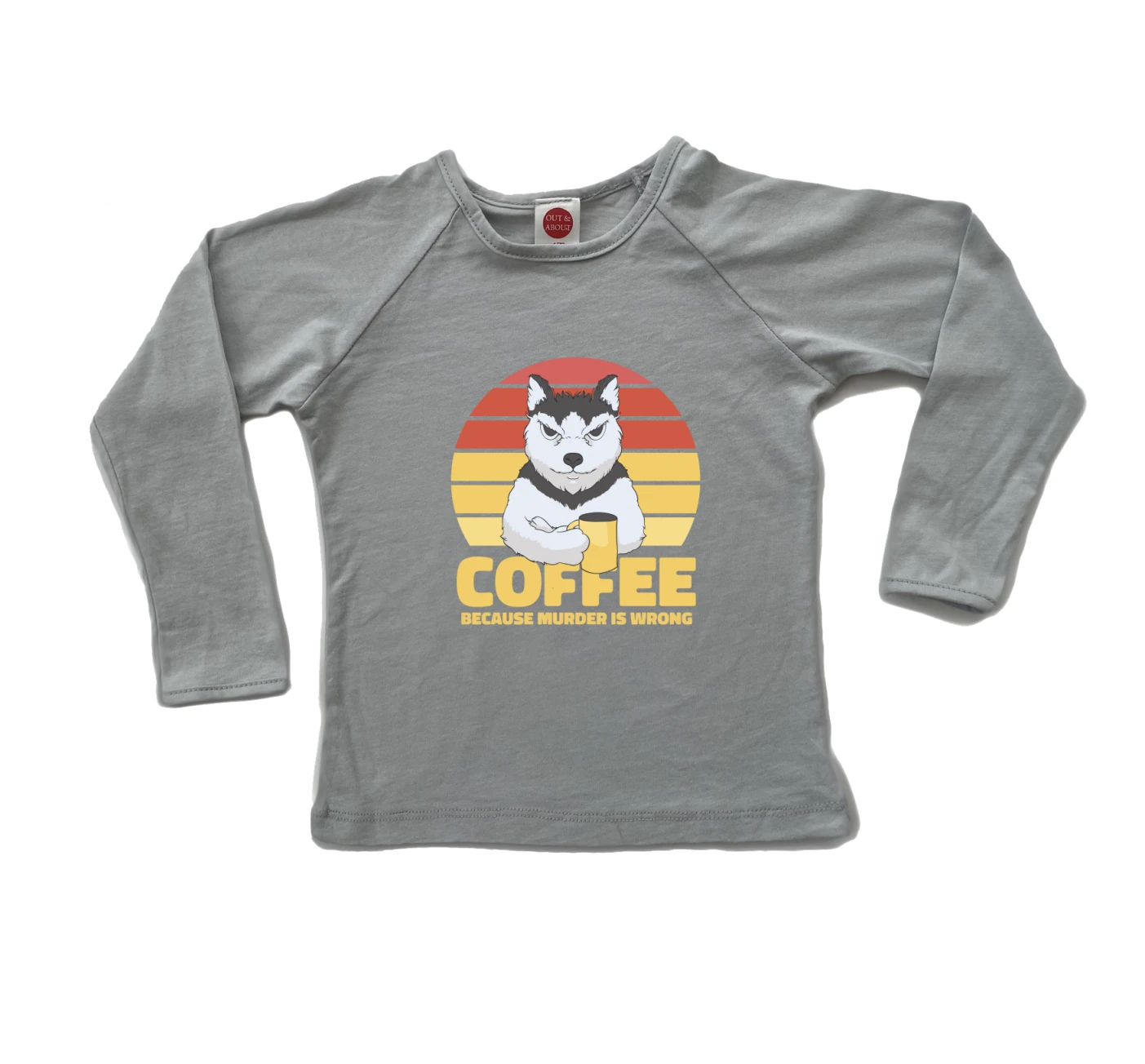 חולצת ילדים קפה נגד רצח