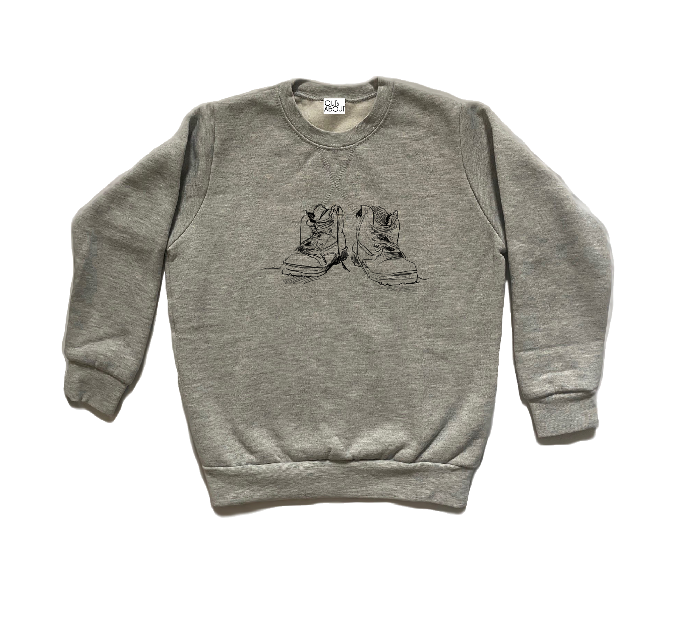 סווטשירט נעלי צבא